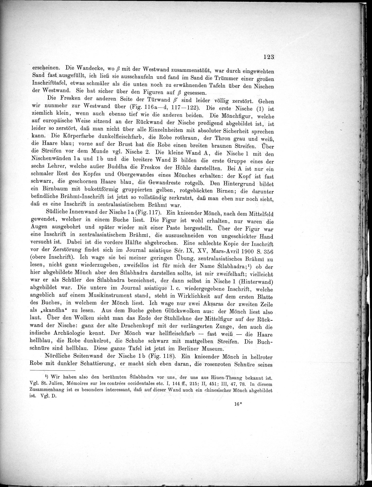 Bericht über archäologische Arbeiten in Idikutschari und Umgebung im Winter 1902-1903 : vol.1 / 133 ページ（白黒高解像度画像）