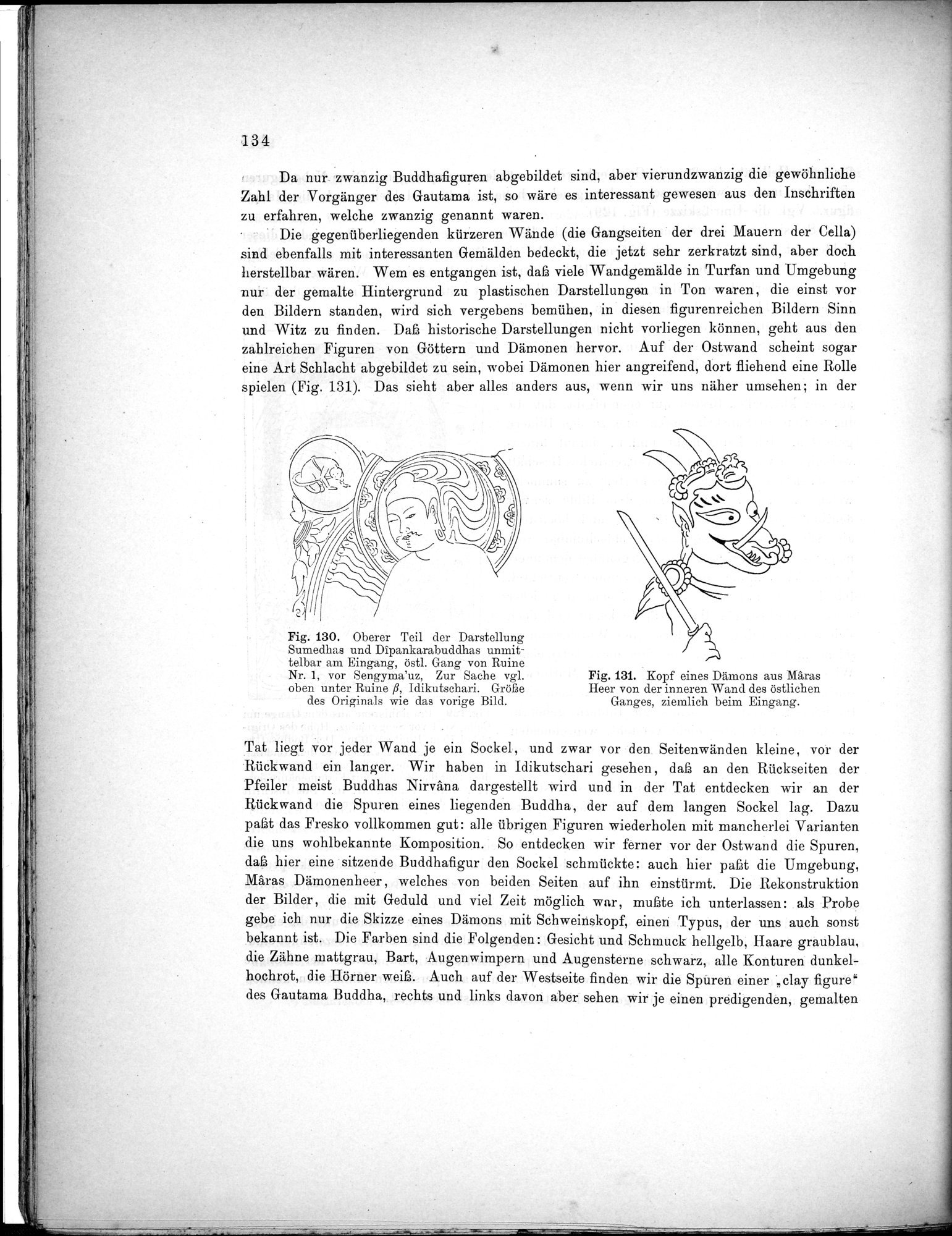 Bericht über archäologische Arbeiten in Idikutschari und Umgebung im Winter 1902-1903 : vol.1 / 144 ページ（白黒高解像度画像）
