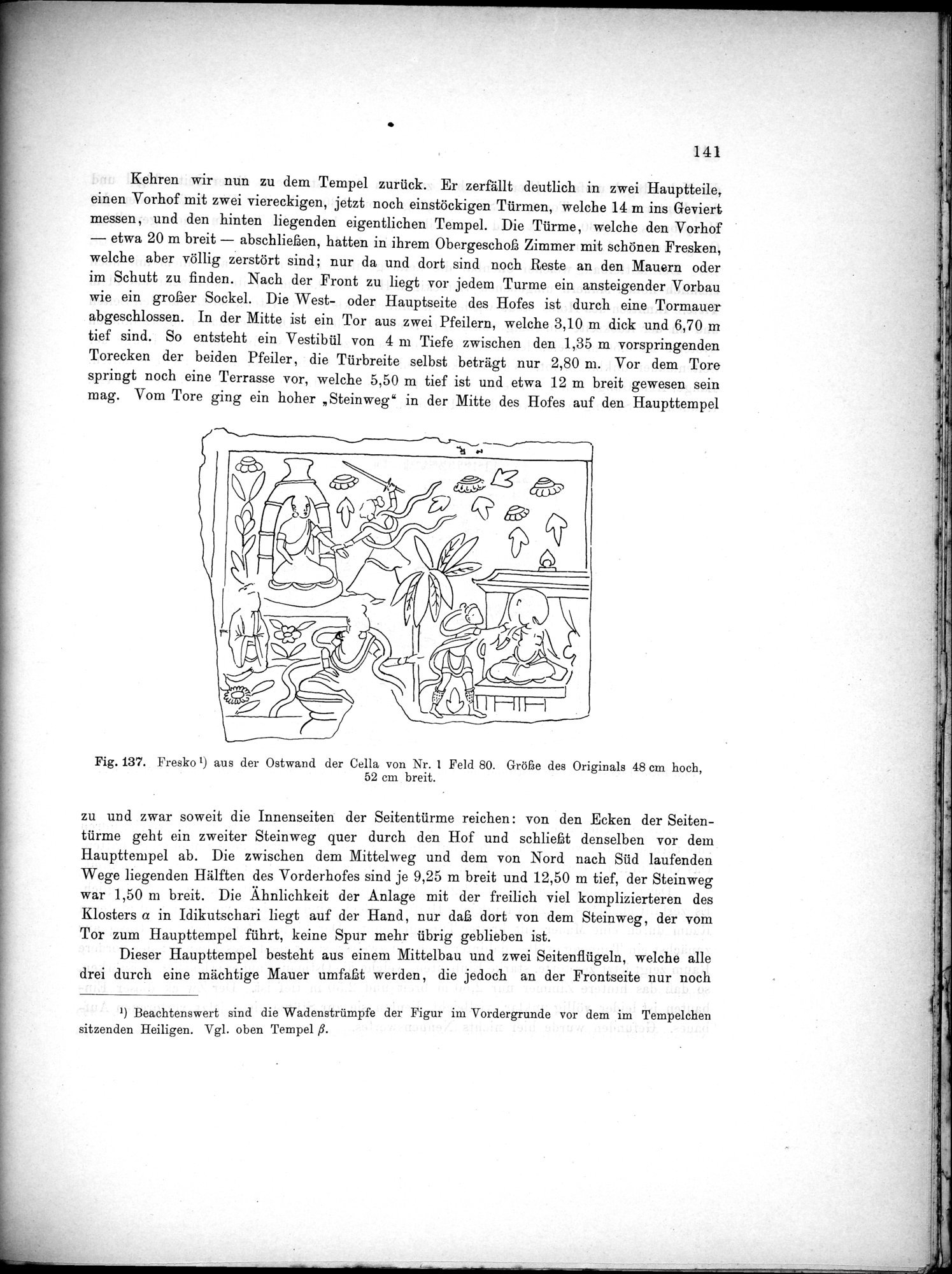 Bericht über archäologische Arbeiten in Idikutschari und Umgebung im Winter 1902-1903 : vol.1 / Page 151 (Grayscale High Resolution Image)