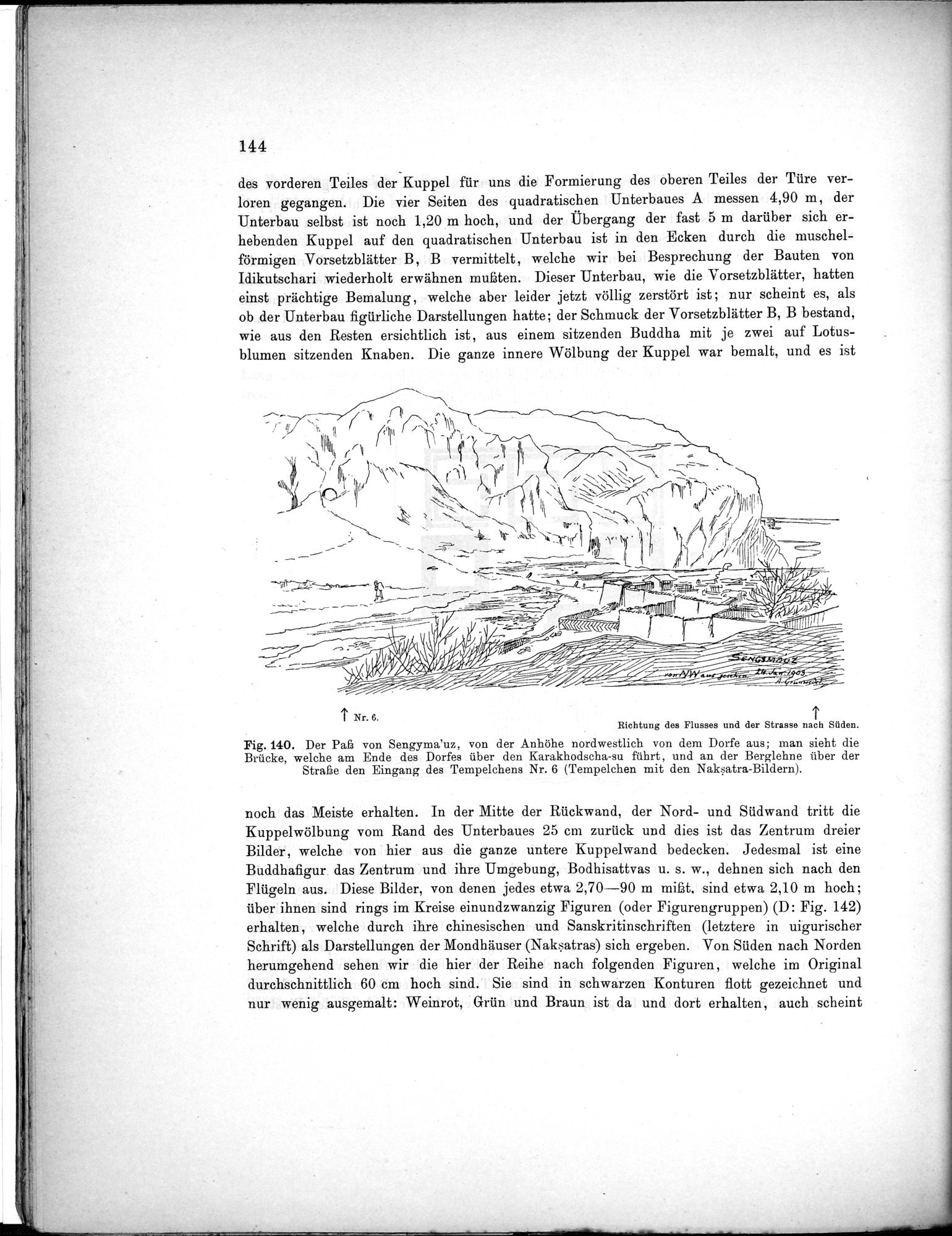 Bericht über archäologische Arbeiten in Idikutschari und Umgebung im Winter 1902-1903 : vol.1 / Page 154 (Grayscale High Resolution Image)