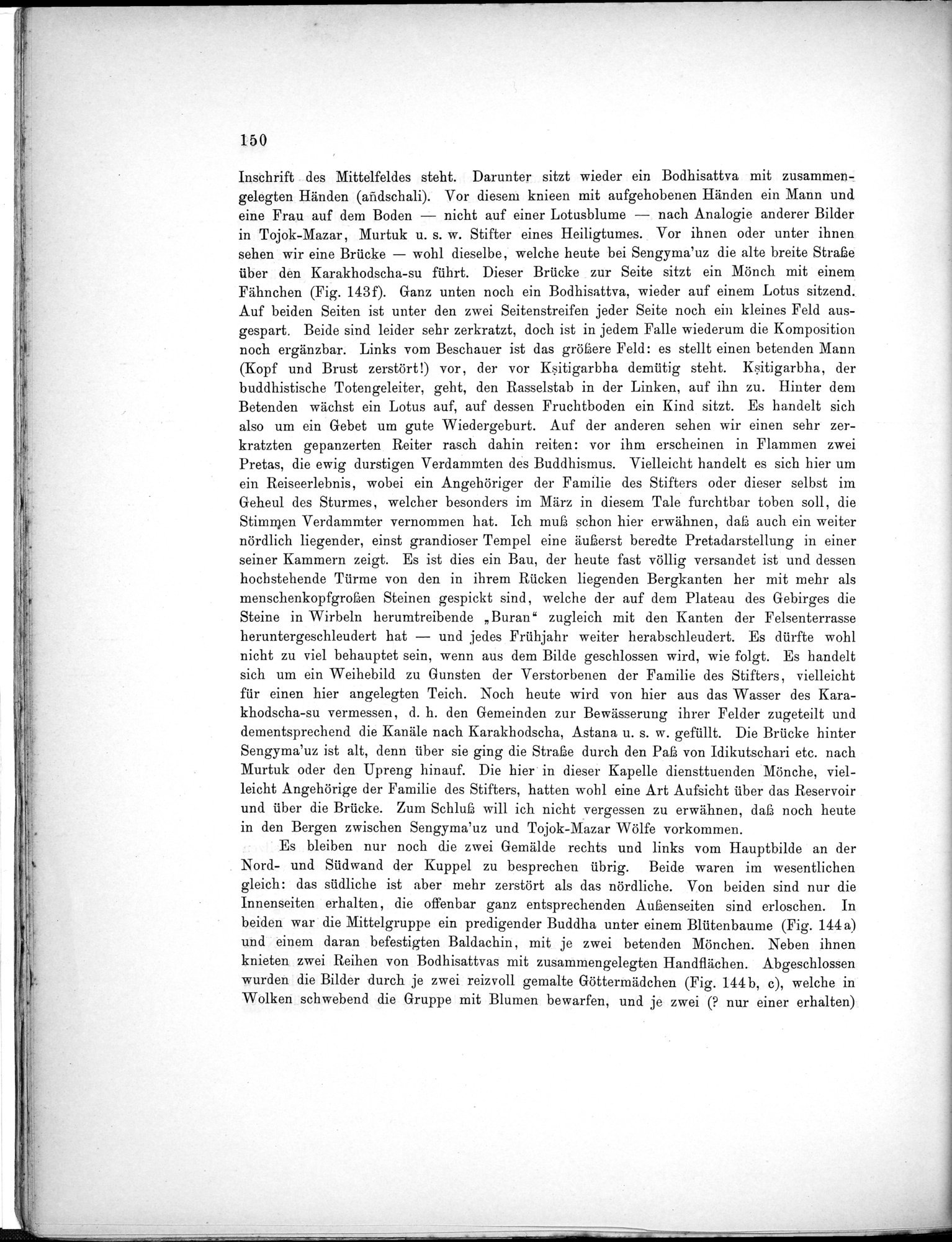 Bericht über archäologische Arbeiten in Idikutschari und Umgebung im Winter 1902-1903 : vol.1 / Page 160 (Grayscale High Resolution Image)
