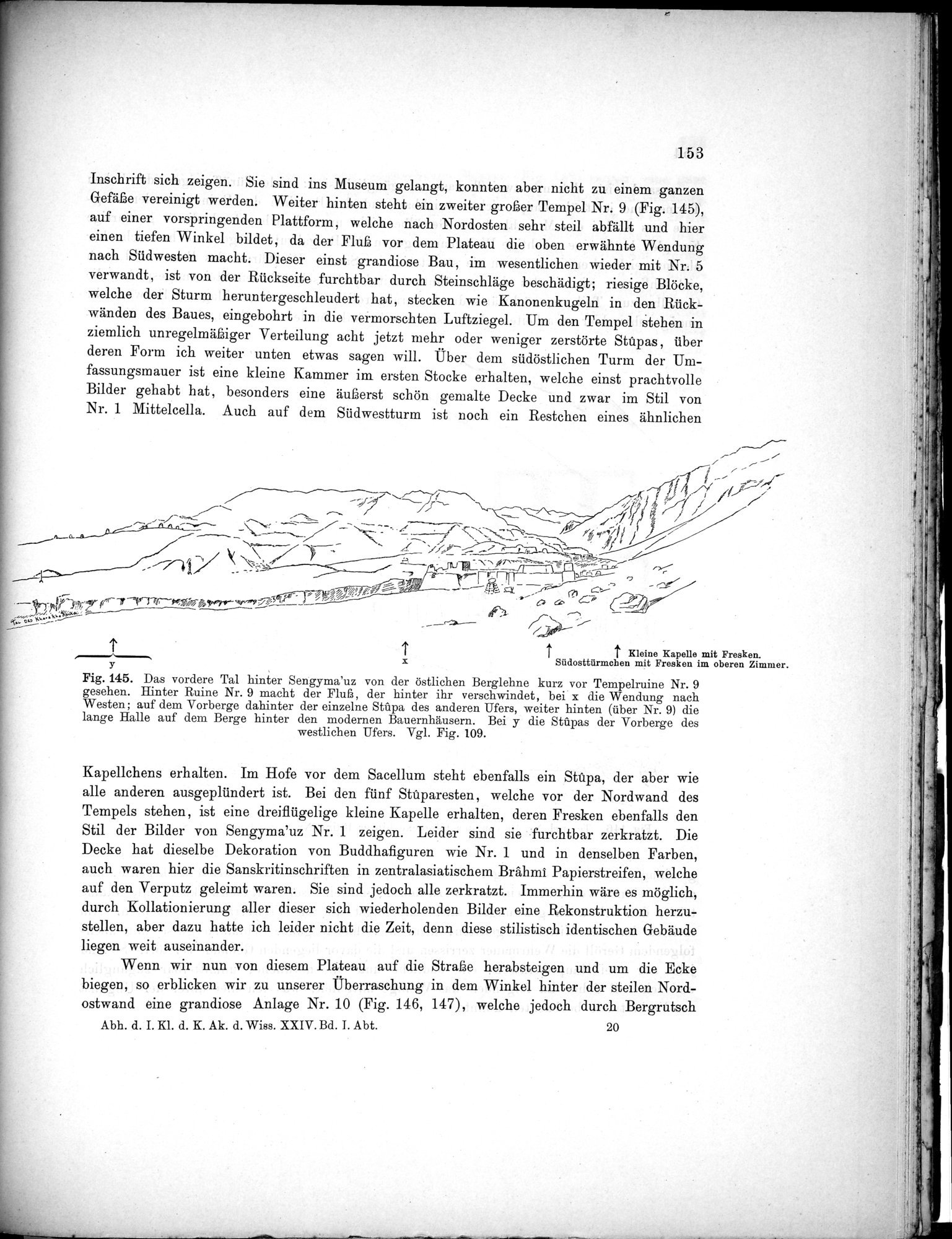 Bericht über archäologische Arbeiten in Idikutschari und Umgebung im Winter 1902-1903 : vol.1 / Page 163 (Grayscale High Resolution Image)