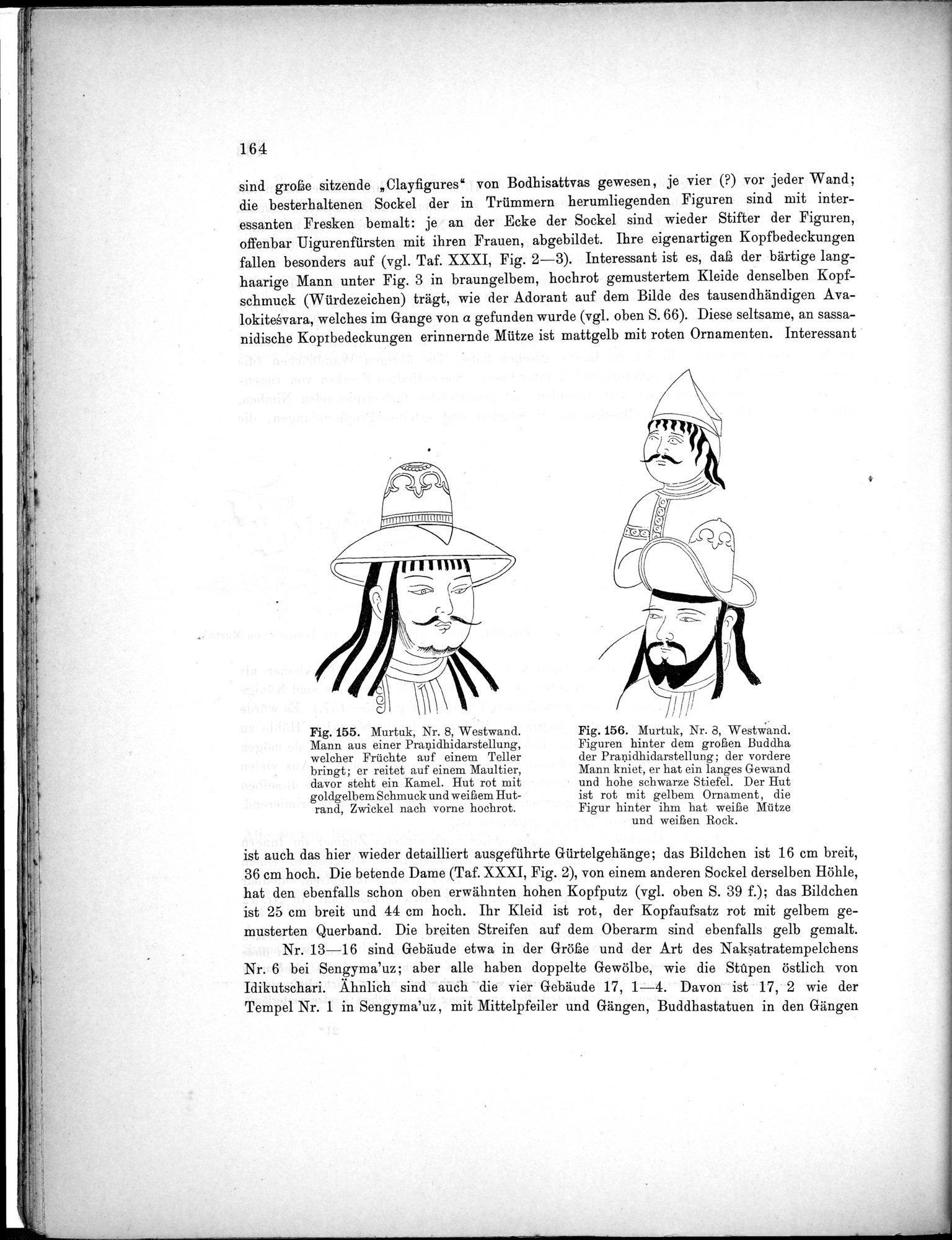 Bericht über archäologische Arbeiten in Idikutschari und Umgebung im Winter 1902-1903 : vol.1 / Page 174 (Grayscale High Resolution Image)