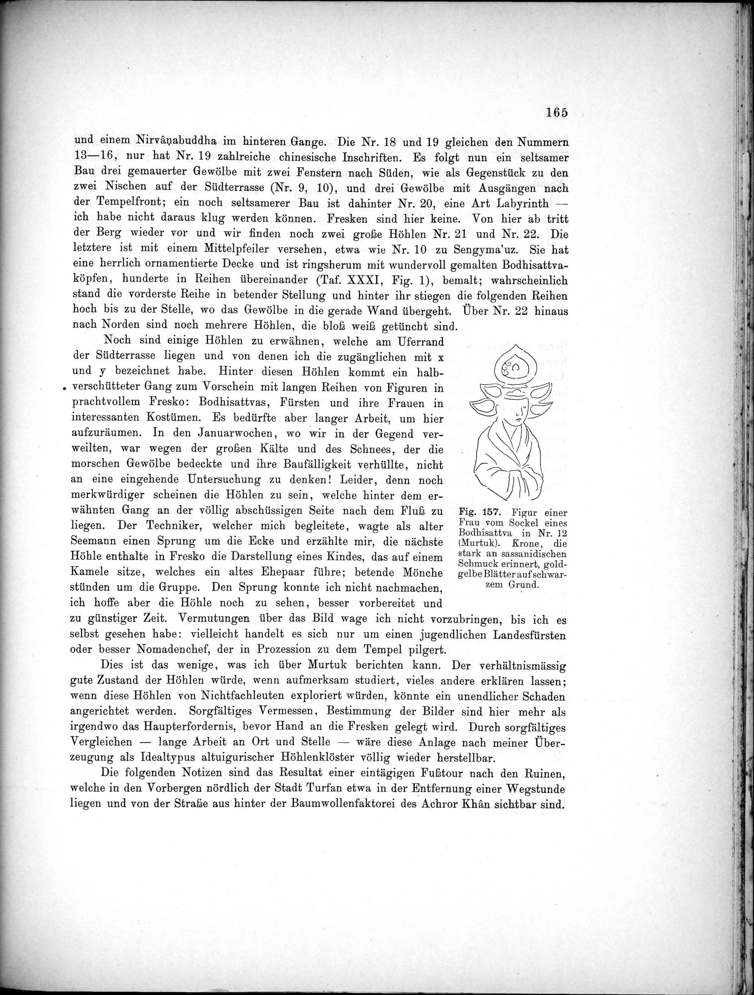 Bericht über archäologische Arbeiten in Idikutschari und Umgebung im Winter 1902-1903 : vol.1 / Page 175 (Grayscale High Resolution Image)