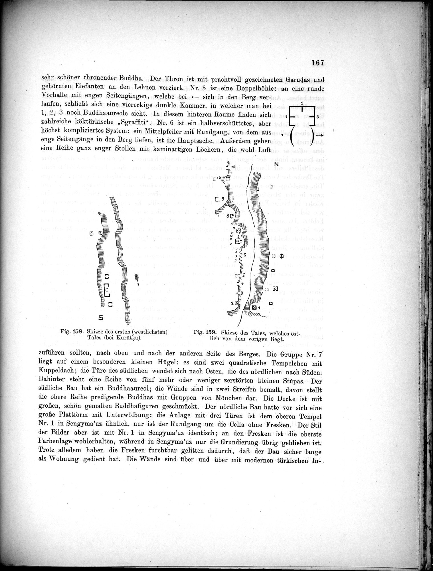 Bericht über archäologische Arbeiten in Idikutschari und Umgebung im Winter 1902-1903 : vol.1 / 177 ページ（白黒高解像度画像）