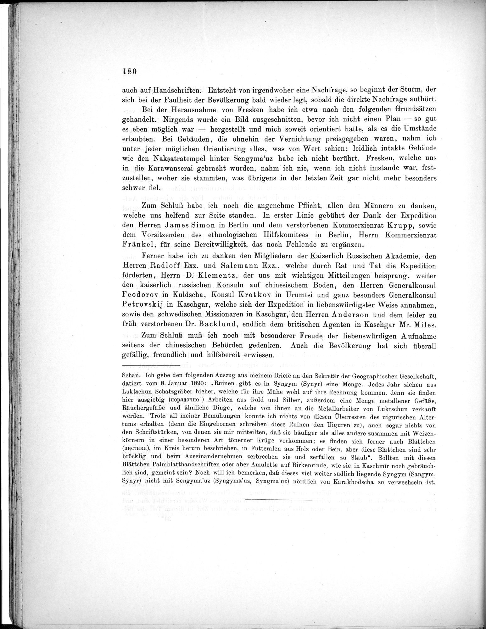 Bericht über archäologische Arbeiten in Idikutschari und Umgebung im Winter 1902-1903 : vol.1 / Page 190 (Grayscale High Resolution Image)