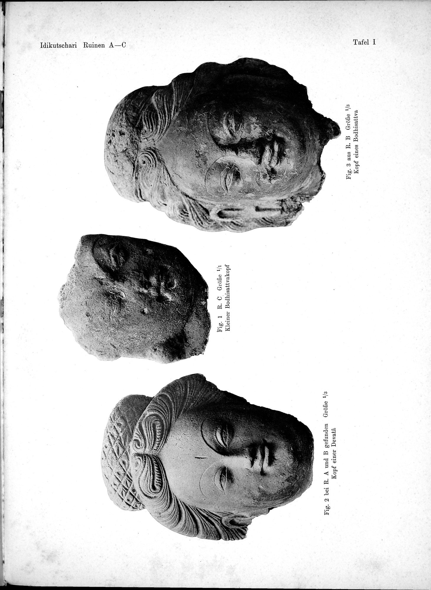 Bericht über archäologische Arbeiten in Idikutschari und Umgebung im Winter 1902-1903 : vol.1 / Page 209 (Grayscale High Resolution Image)