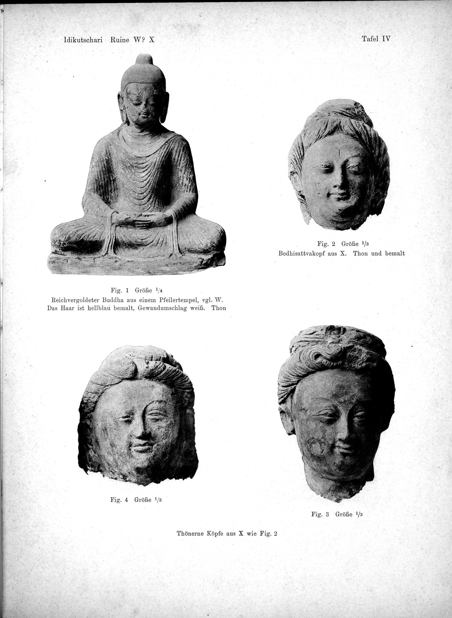 Bericht über archäologische Arbeiten in Idikutschari und Umgebung im Winter 1902-1903 : vol.1 / Page 215 (Grayscale High Resolution Image)