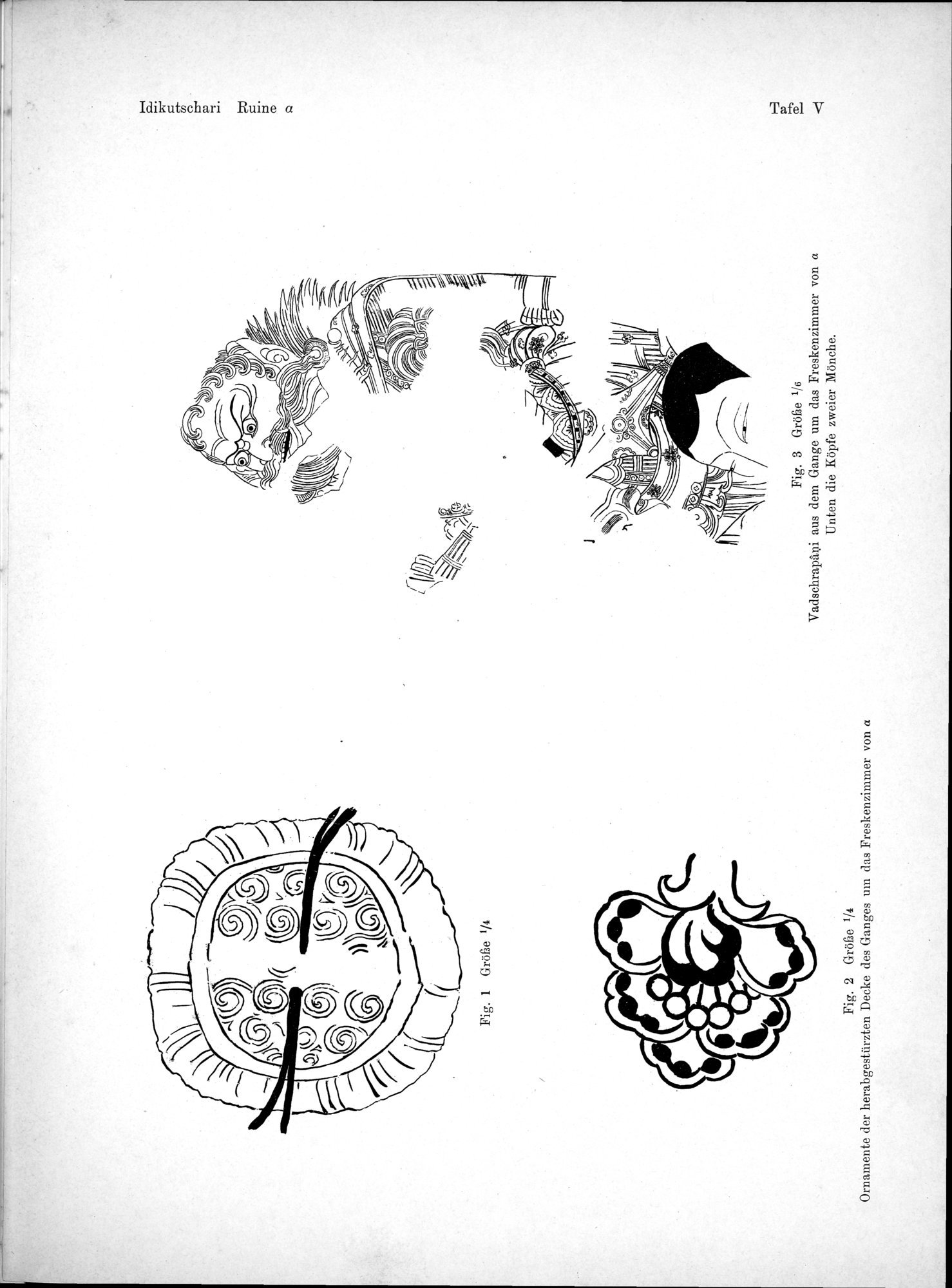 Bericht über archäologische Arbeiten in Idikutschari und Umgebung im Winter 1902-1903 : vol.1 / Page 217 (Grayscale High Resolution Image)