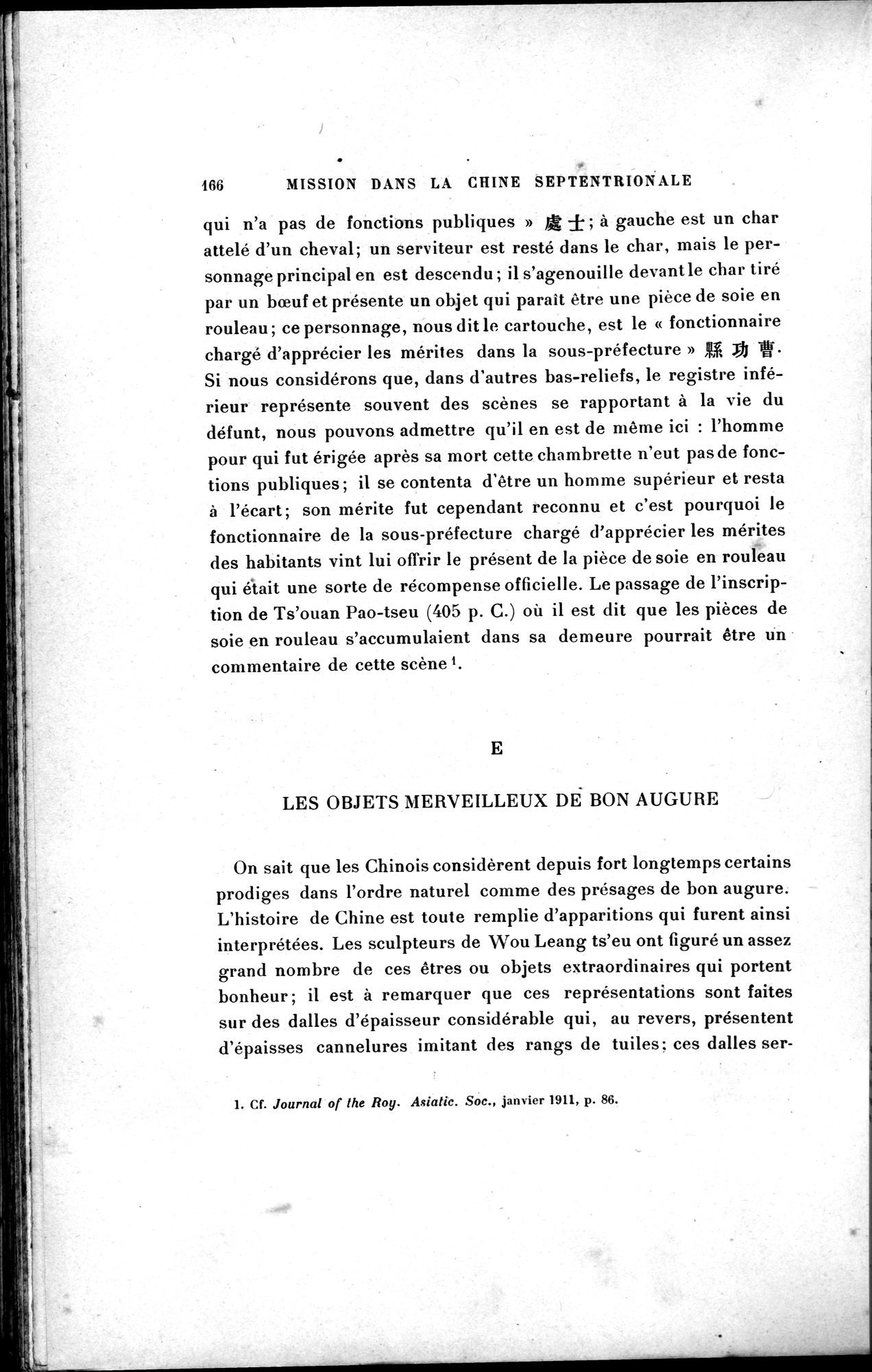 Mission archéologique dans la Chine septentrionale : vol.1 / 180 ページ（白黒高解像度画像）