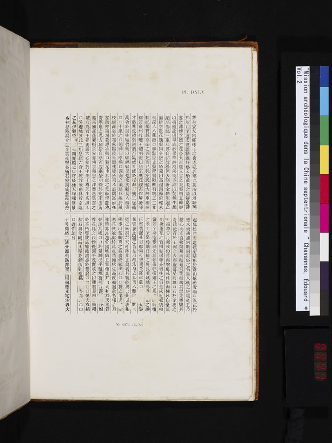 Mission archéologique dans la Chine septentrionale : vol.2 / 341 ページ（カラー画像）