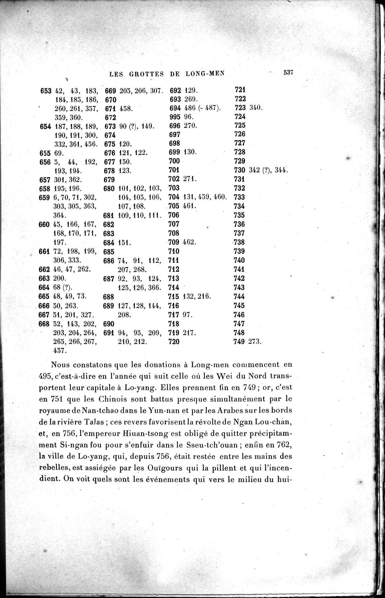 Mission archéologique dans la Chine septentrionale : vol.2 / Page 261 (Grayscale High Resolution Image)