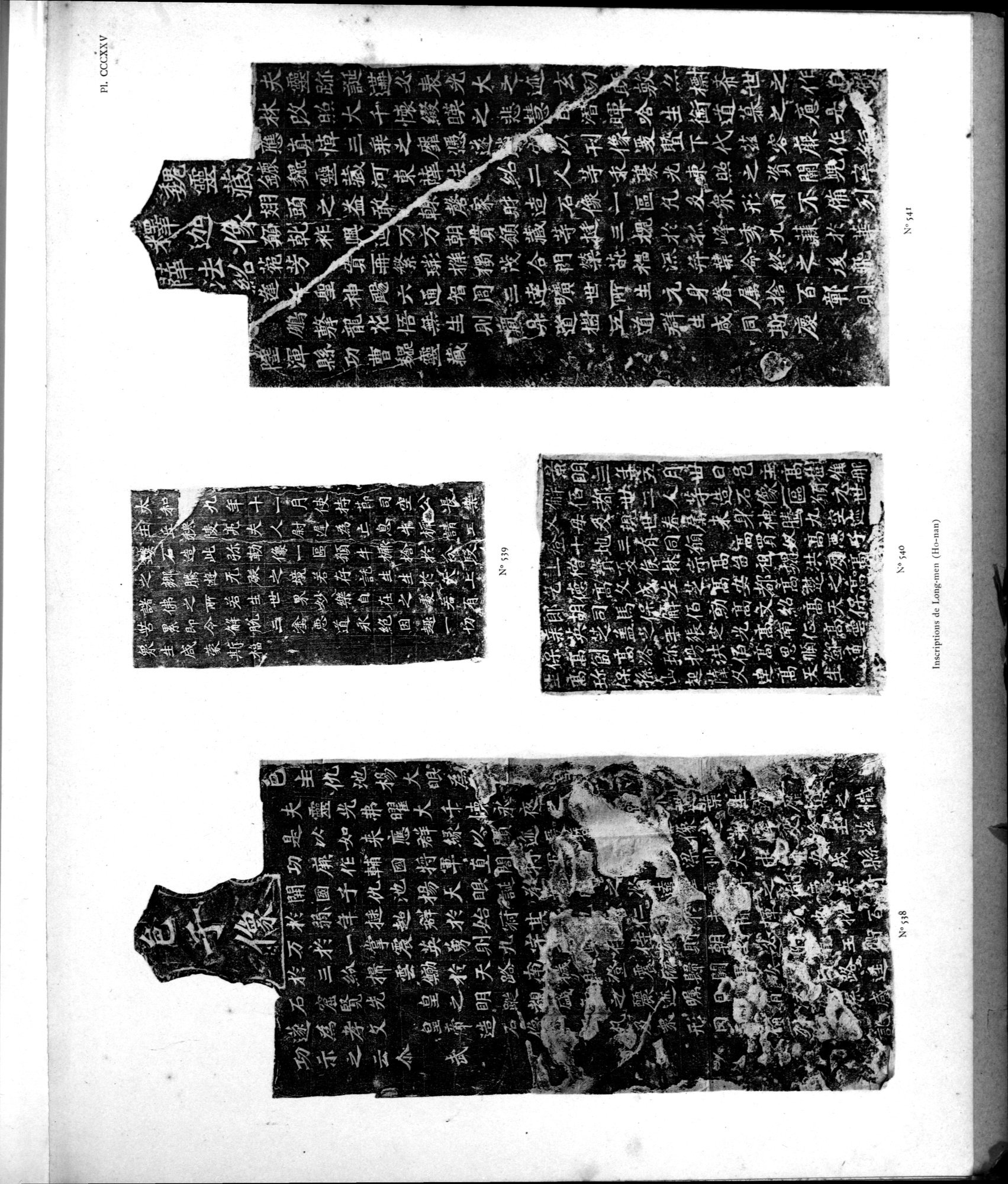 Mission archéologique dans la Chine septentrionale : vol.4 / Page 343 (Grayscale High Resolution Image)