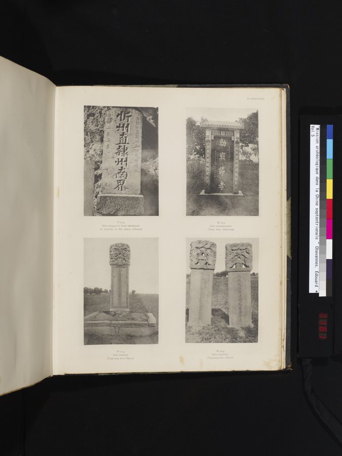 Mission archéologique dans la Chine septentrionale : vol.5 / 361 ページ（カラー画像）
