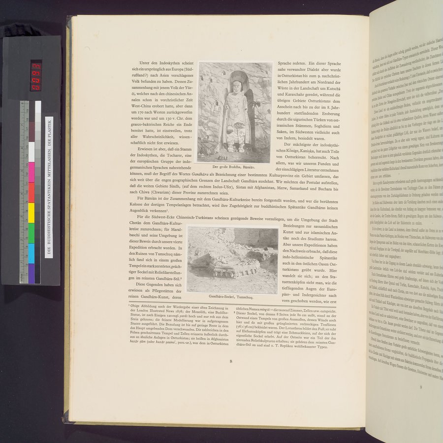 Die Buddhistische Spätantike in Mittelasien : vol.1 / 12 ページ（カラー画像）