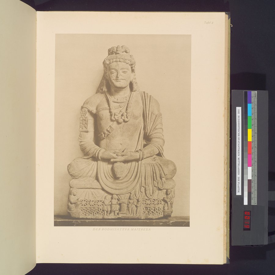 Die Buddhistische Spätantike in Mittelasien : vol.1 / 37 ページ（カラー画像）