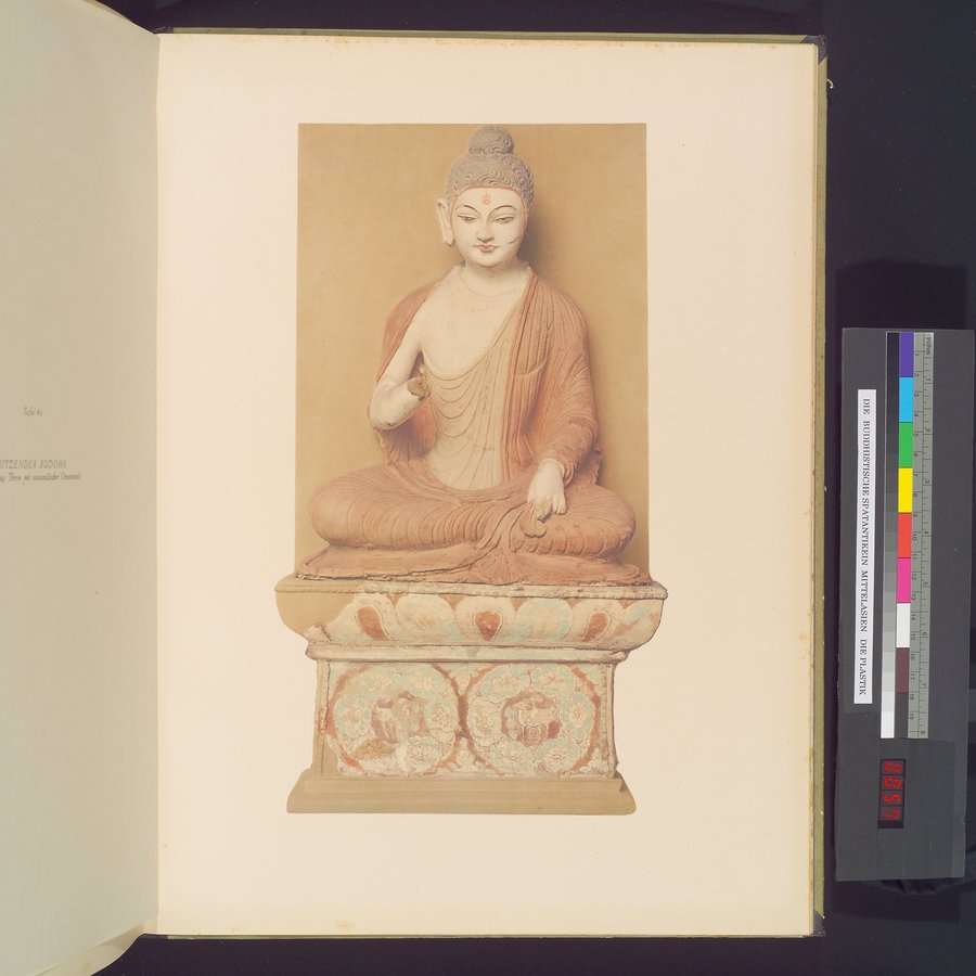 Die Buddhistische Spätantike in Mittelasien : vol.1 / Page 113 (Color Image)
