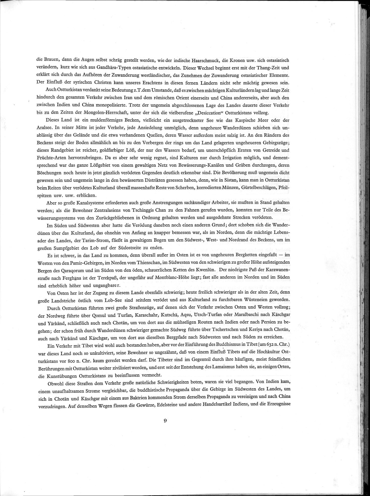 Die Buddhistische Spätantike in Mittelasien : vol.1 / 13 ページ（白黒高解像度画像）