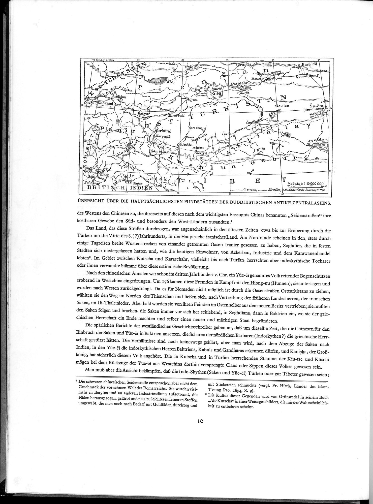 Die Buddhistische Spätantike in Mittelasien : vol.1 / 14 ページ（白黒高解像度画像）