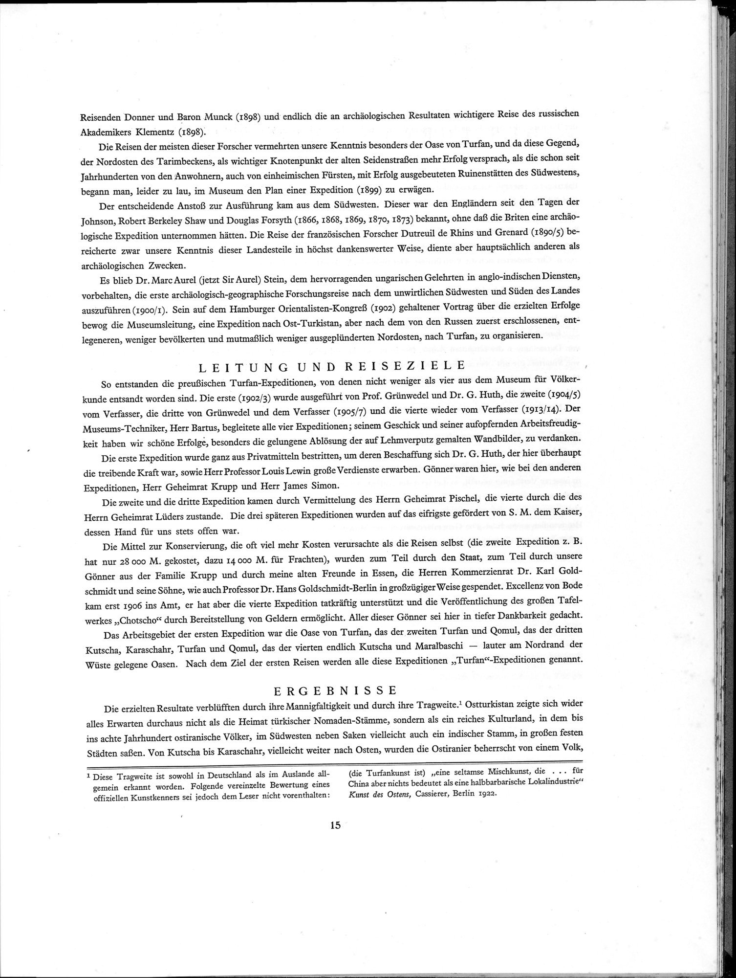 Die Buddhistische Spätantike in Mittelasien : vol.1 / Page 19 (Grayscale High Resolution Image)