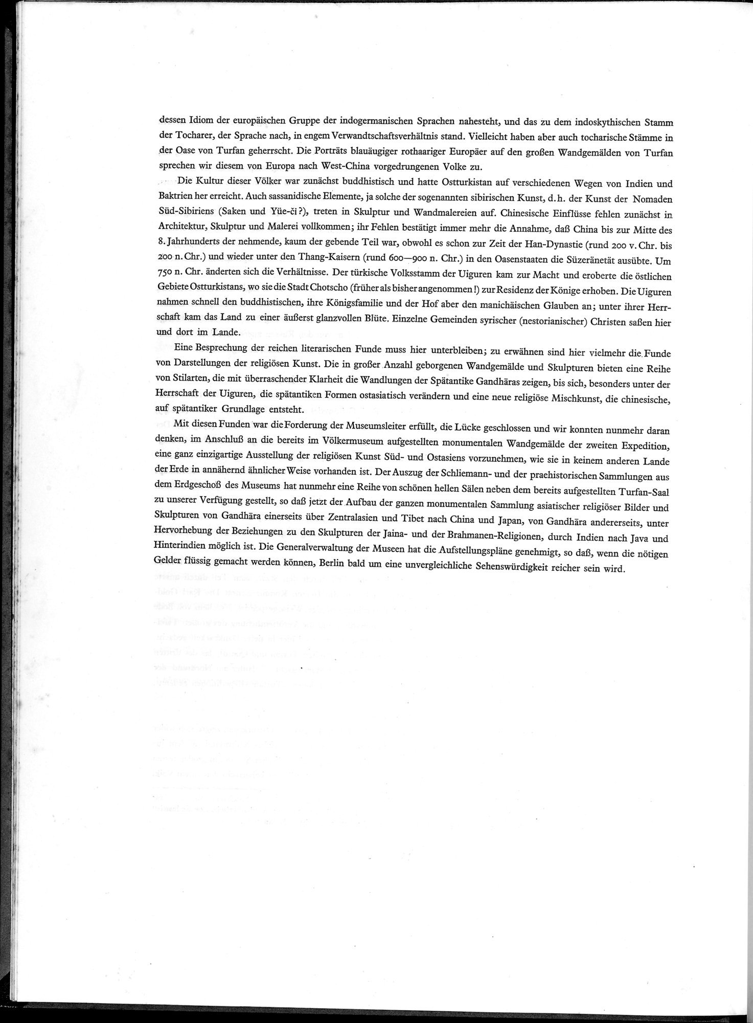 Die Buddhistische Spätantike in Mittelasien : vol.1 / 20 ページ（白黒高解像度画像）