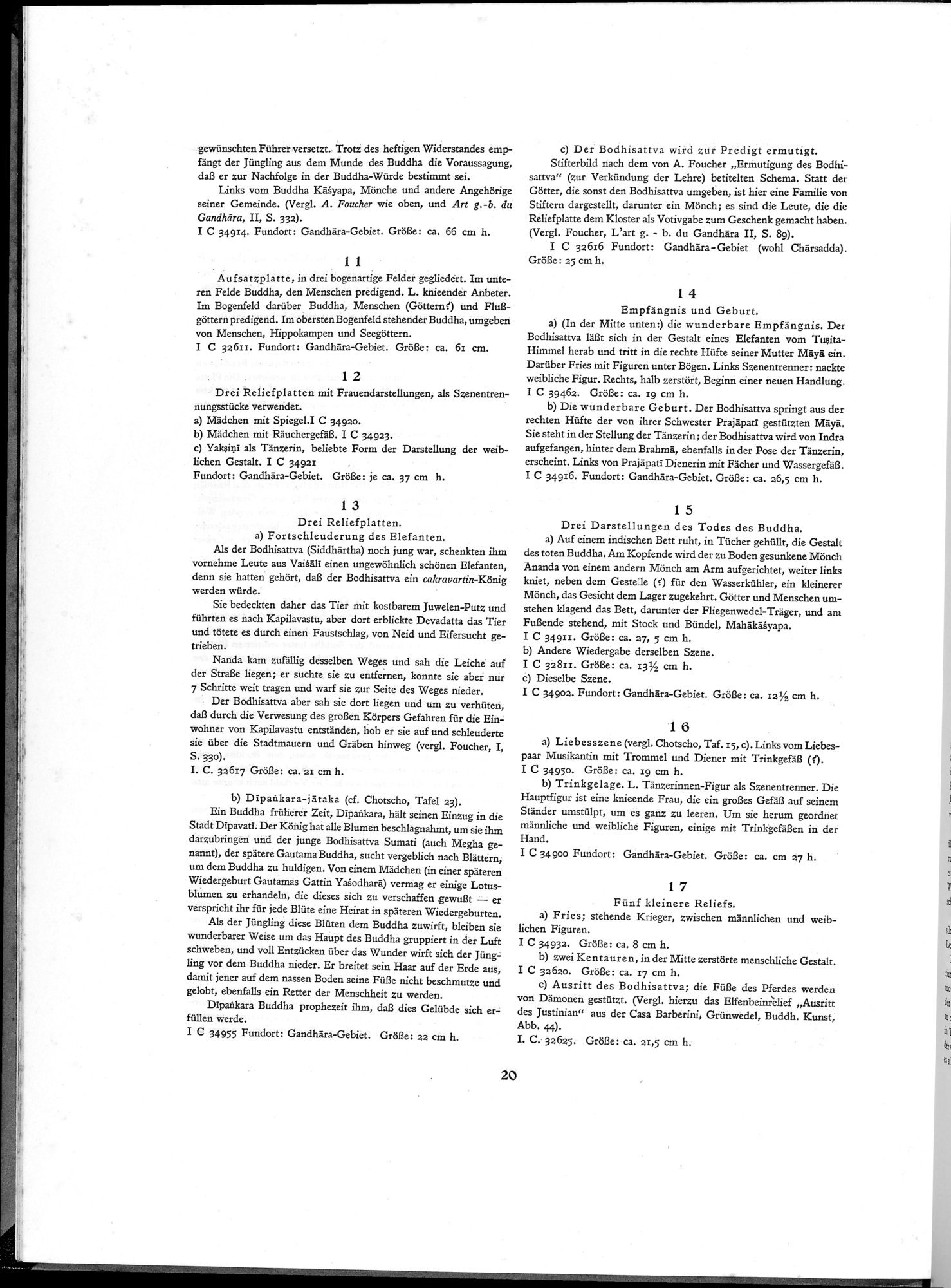 Die Buddhistische Spätantike in Mittelasien : vol.1 / 24 ページ（白黒高解像度画像）