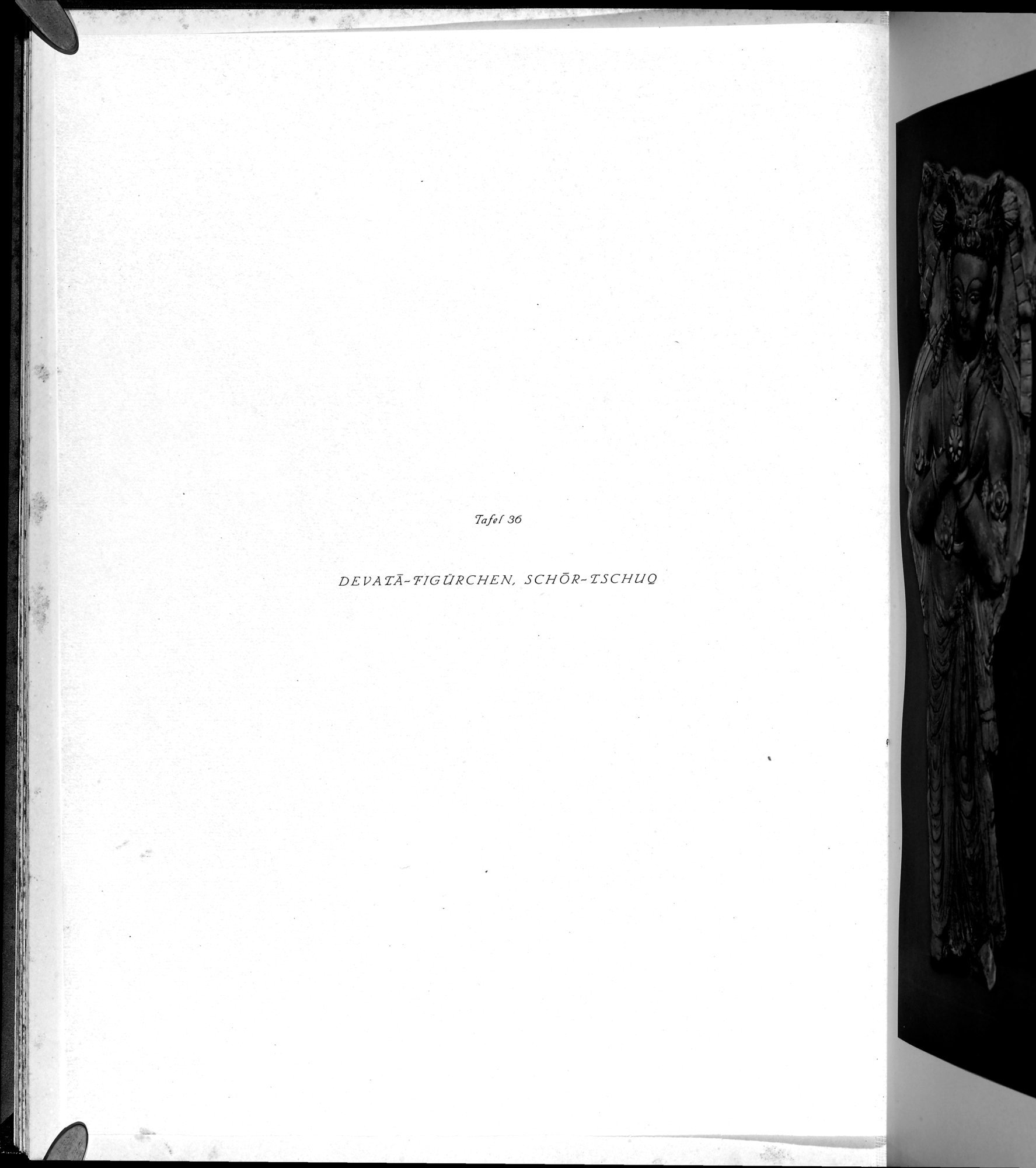 Die Buddhistische Spätantike in Mittelasien : vol.1 / 104 ページ（白黒高解像度画像）