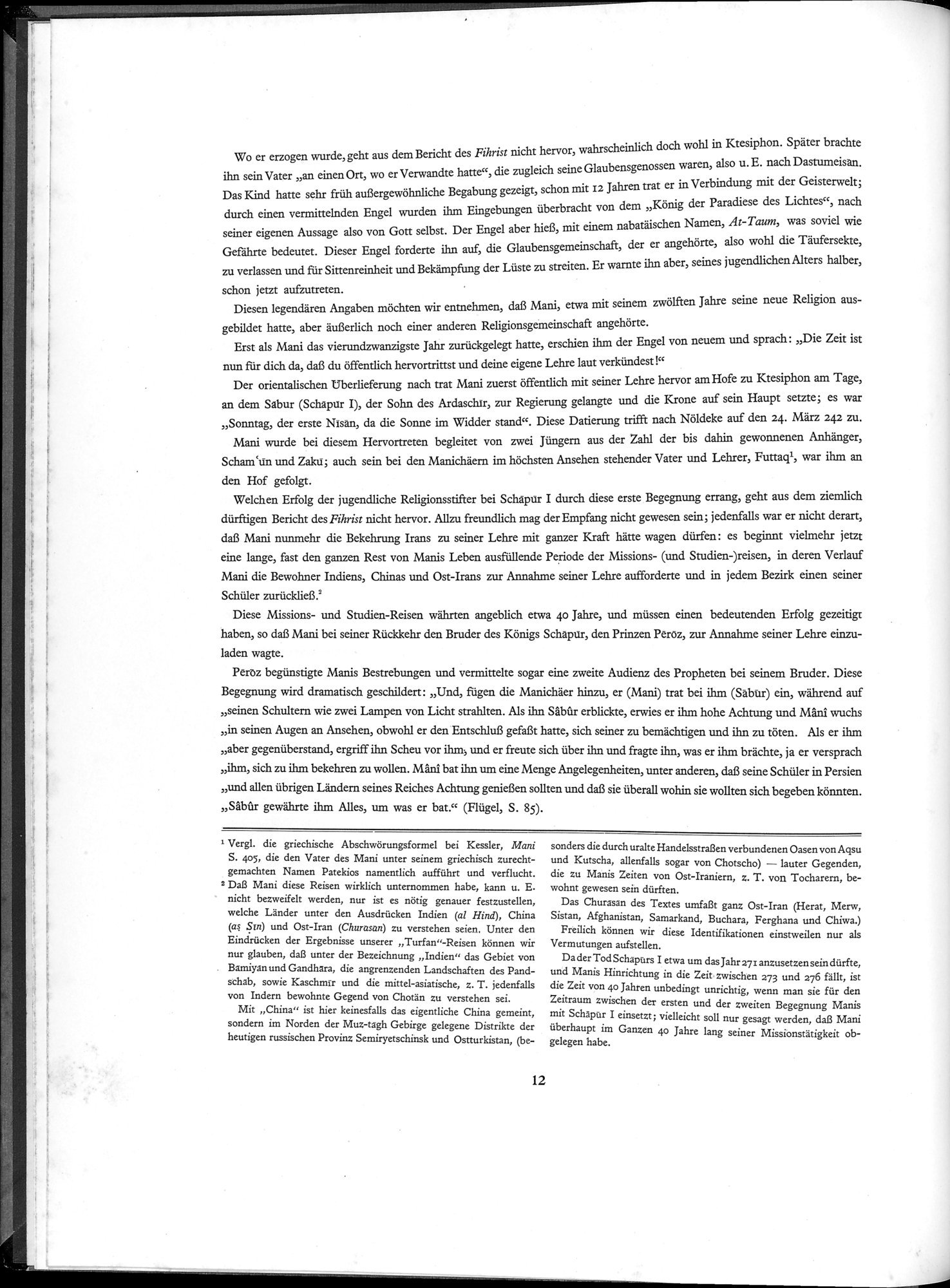 Die Buddhistische Spätantike in Mittelasien : vol.2 / 16 ページ（白黒高解像度画像）