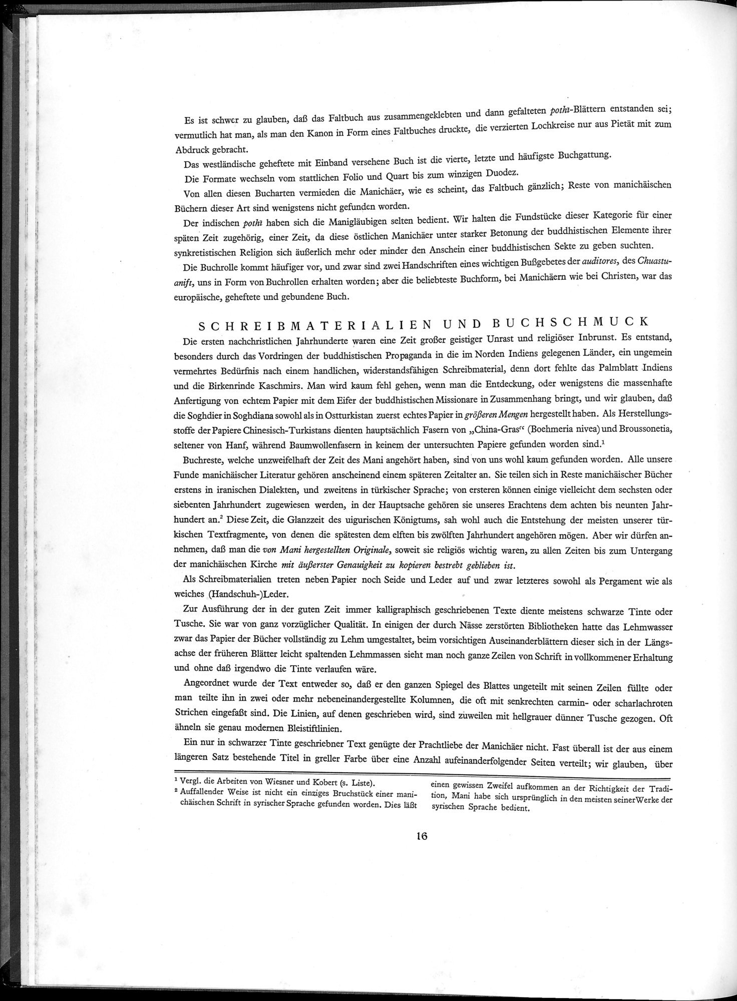 Die Buddhistische Spätantike in Mittelasien : vol.2 / Page 20 (Grayscale High Resolution Image)