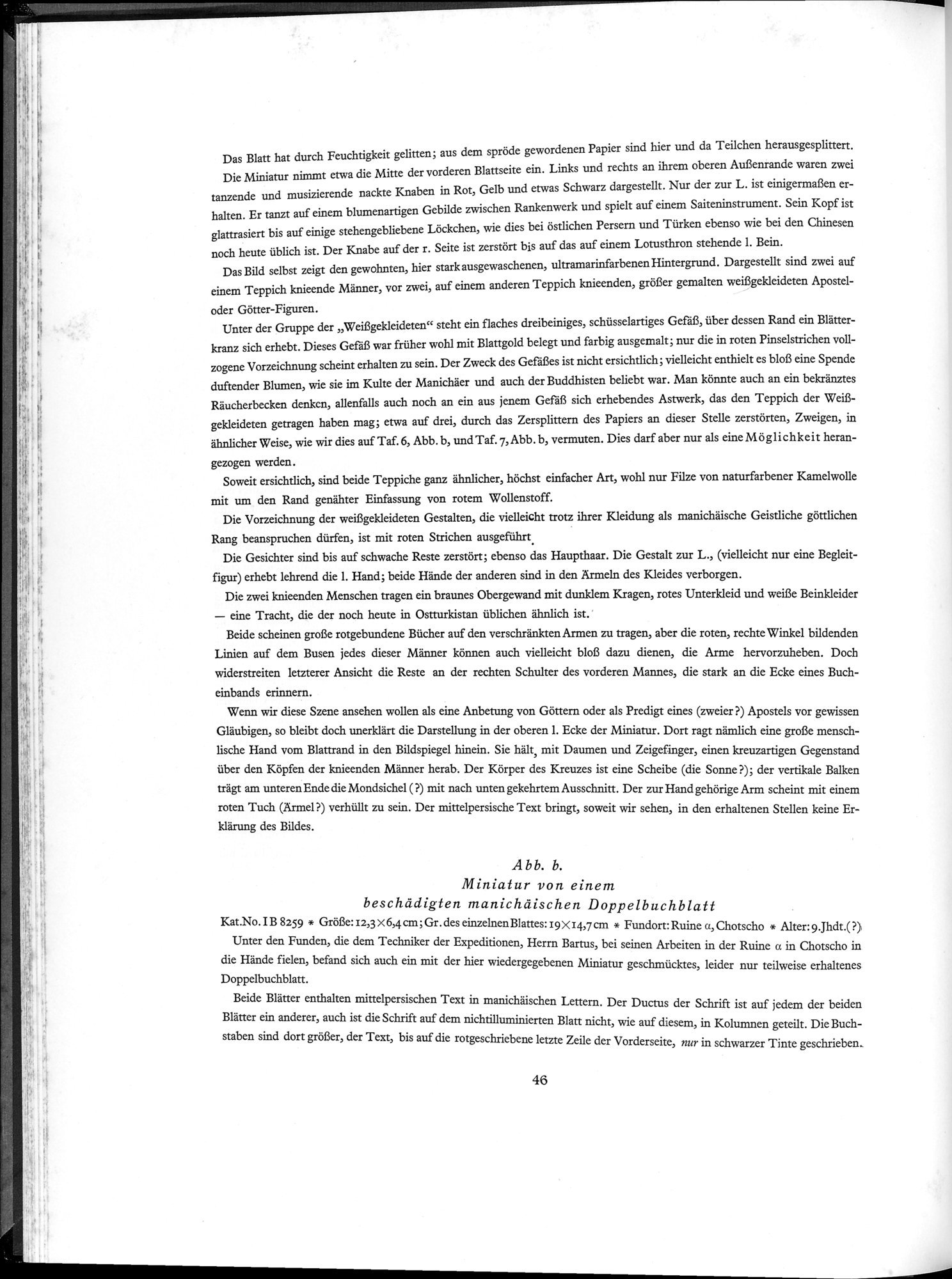 Die Buddhistische Spätantike in Mittelasien : vol.2 / Page 52 (Grayscale High Resolution Image)