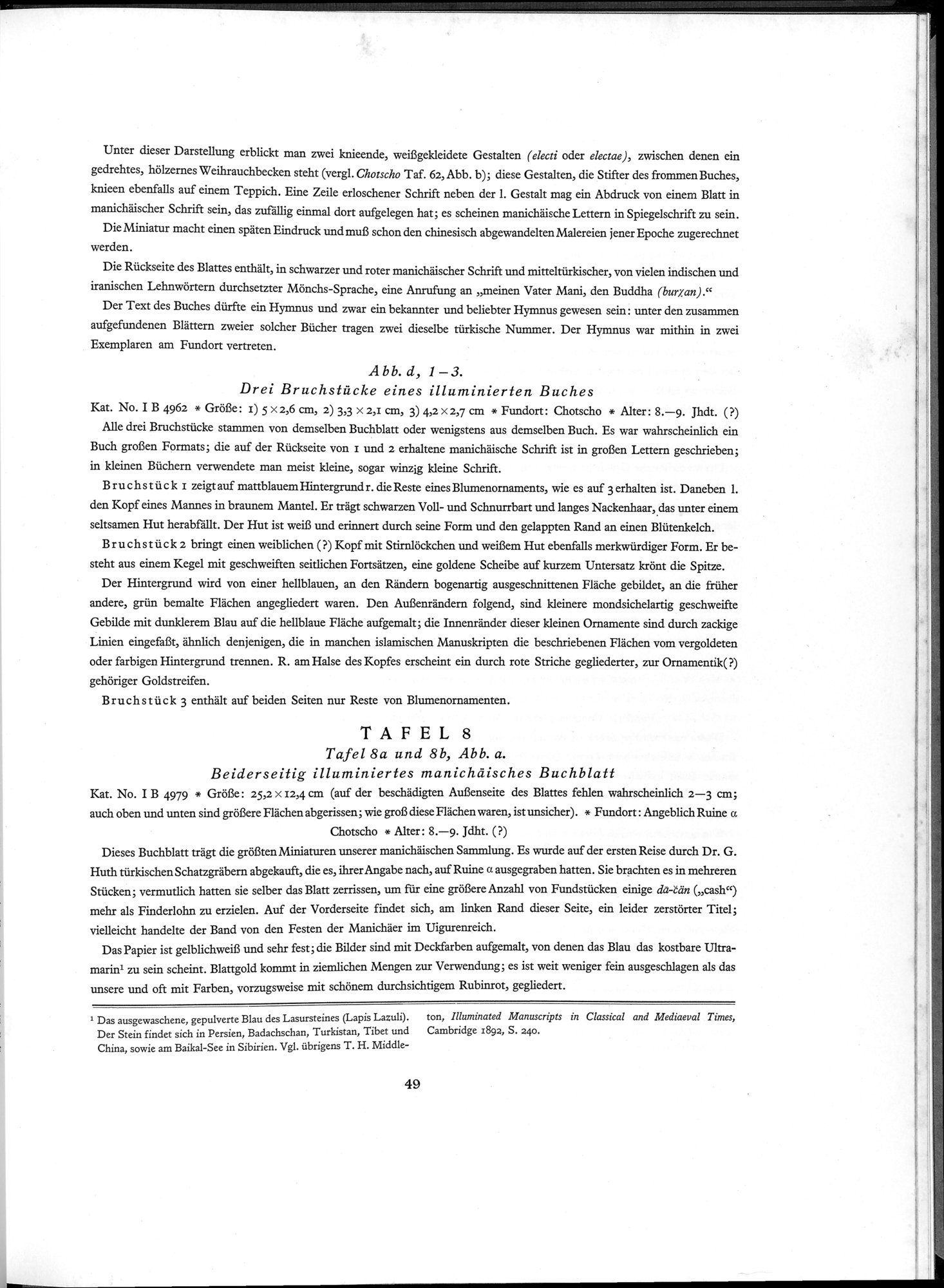 Die Buddhistische Spätantike in Mittelasien : vol.2 / 55 ページ（白黒高解像度画像）