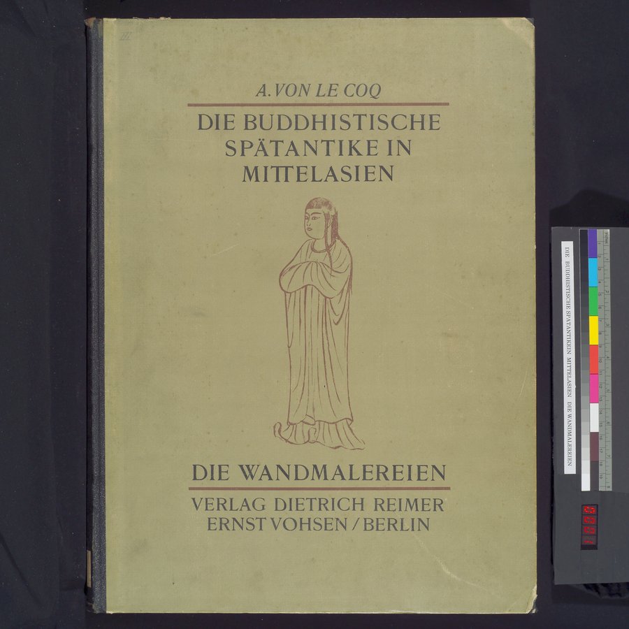 Die Buddhistische Spätantike in Mittelasien : vol.3 / 1 ページ（カラー画像）