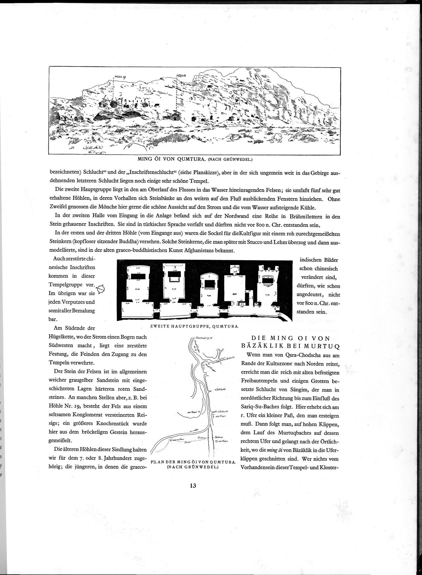 Die Buddhistische Spätantike in Mittelasien : vol.3 / 19 ページ（白黒高解像度画像）