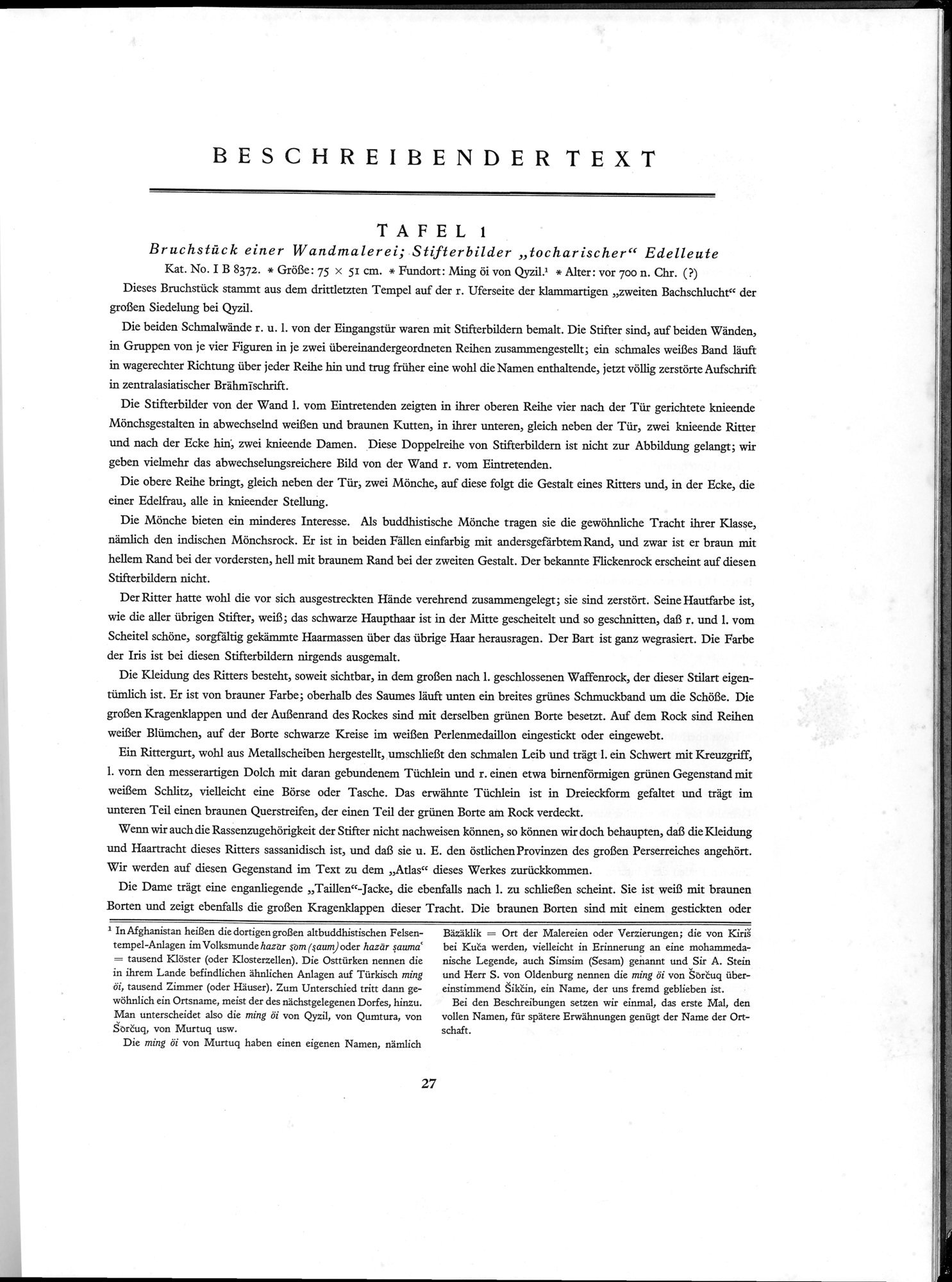 Die Buddhistische Spätantike in Mittelasien : vol.3 / Page 33 (Grayscale High Resolution Image)