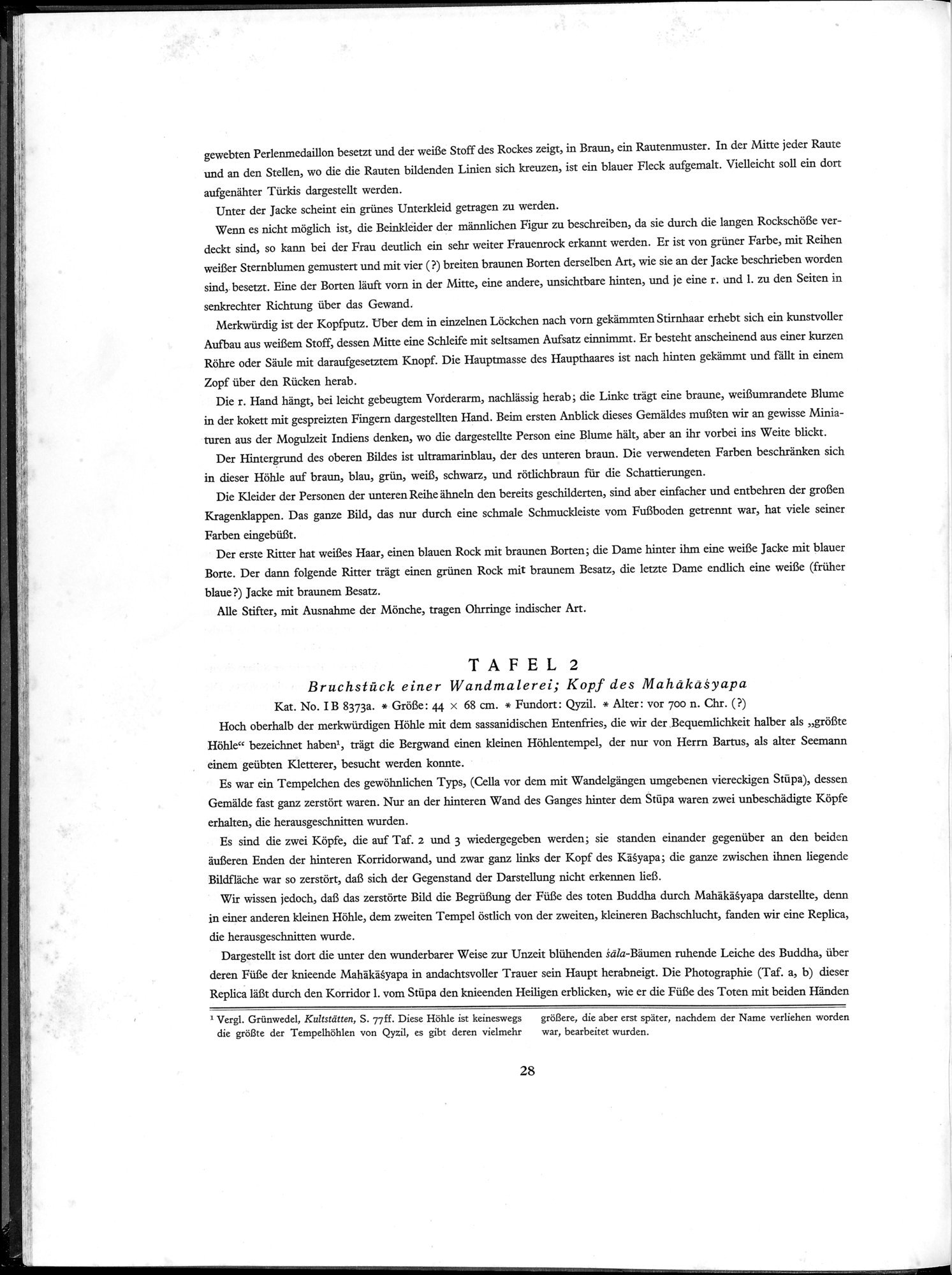 Die Buddhistische Spätantike in Mittelasien : vol.3 / Page 34 (Grayscale High Resolution Image)