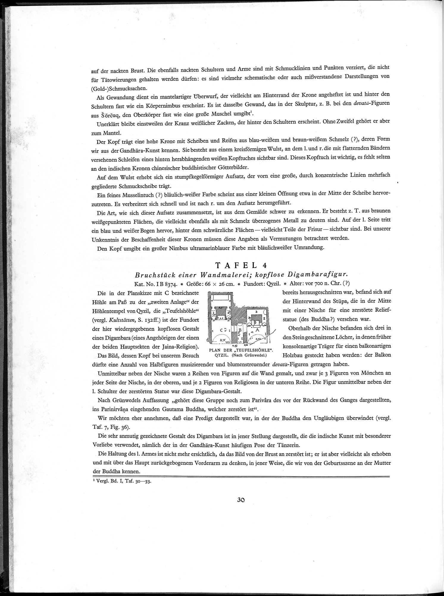 Die Buddhistische Spätantike in Mittelasien : vol.3 / 36 ページ（白黒高解像度画像）