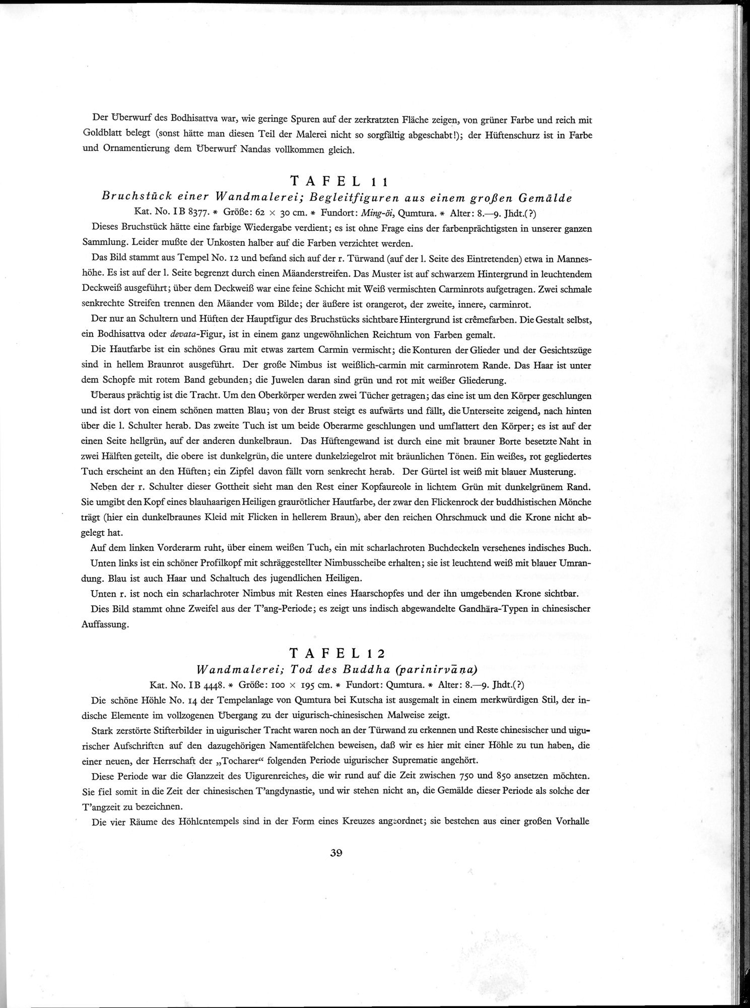 Die Buddhistische Spätantike in Mittelasien : vol.3 / 45 ページ（白黒高解像度画像）