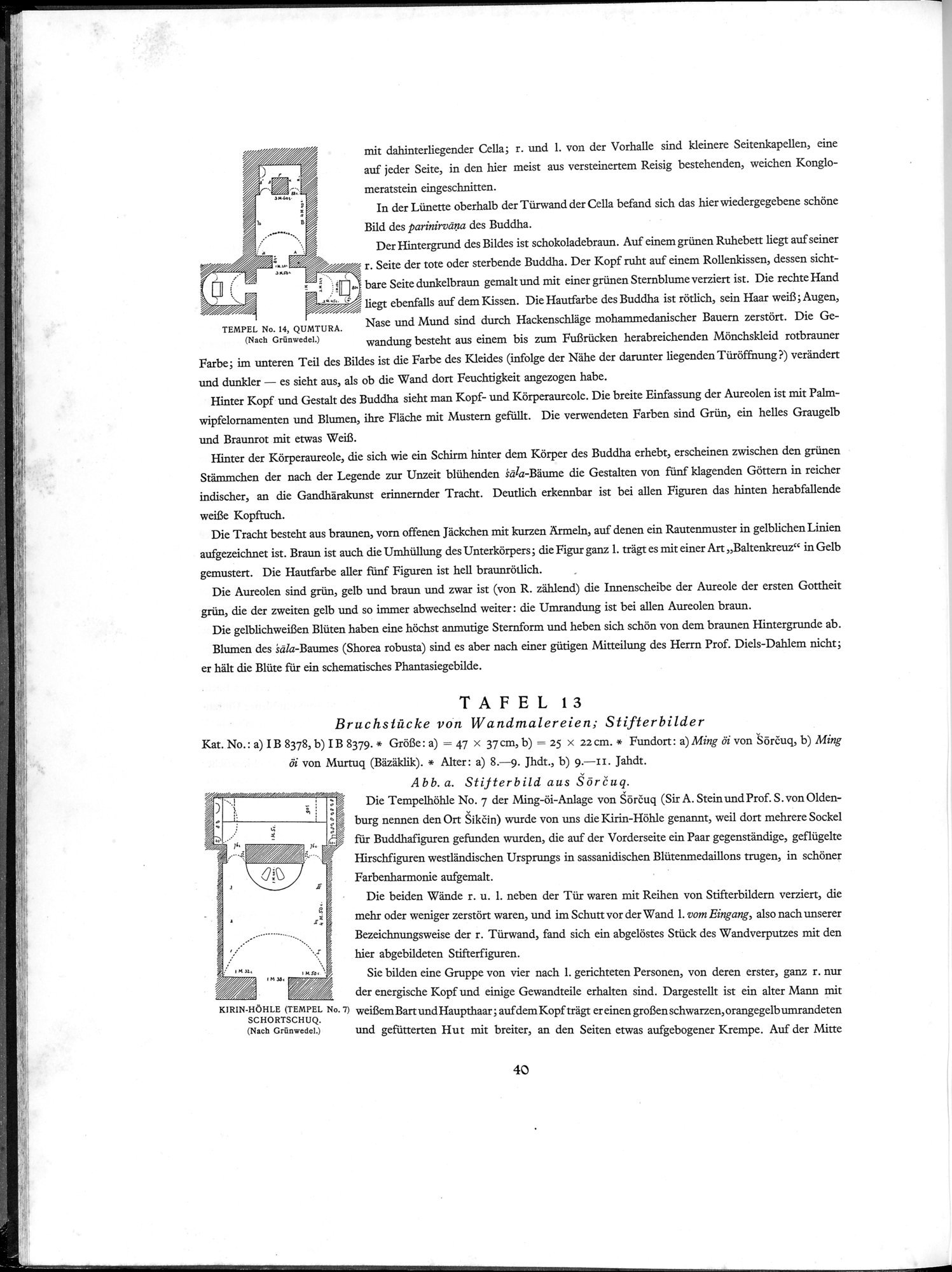 Die Buddhistische Spätantike in Mittelasien : vol.3 / Page 46 (Grayscale High Resolution Image)