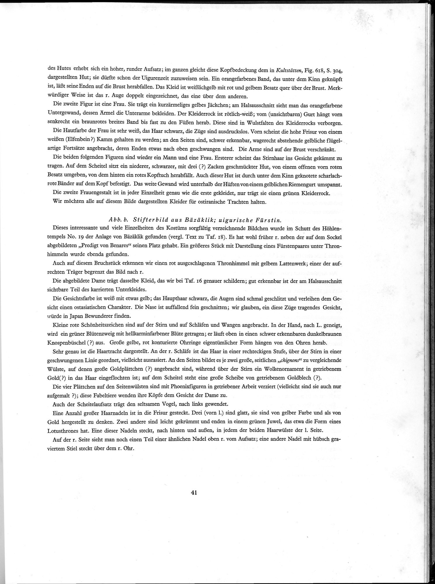 Die Buddhistische Spätantike in Mittelasien : vol.3 / Page 47 (Grayscale High Resolution Image)