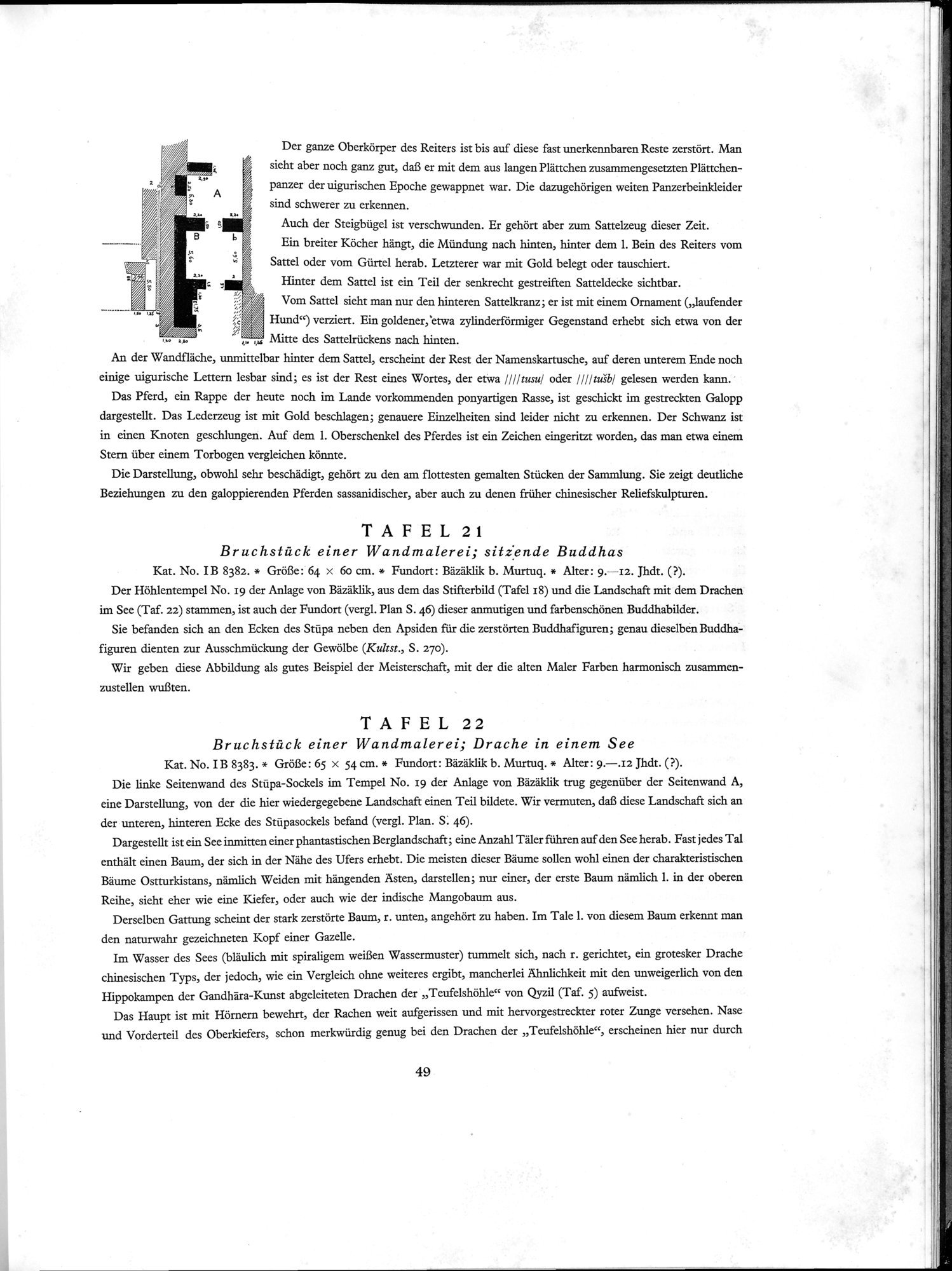Die Buddhistische Spätantike in Mittelasien : vol.3 / 55 ページ（白黒高解像度画像）