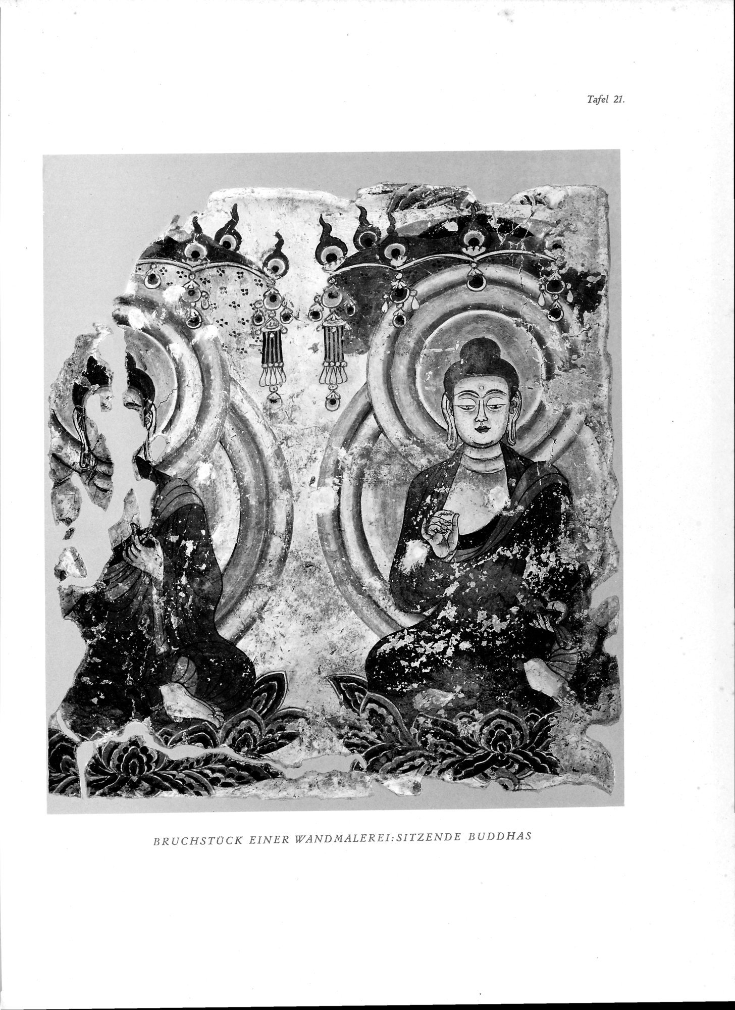 Die Buddhistische Spätantike in Mittelasien : vol.3 / 103 ページ（白黒高解像度画像）