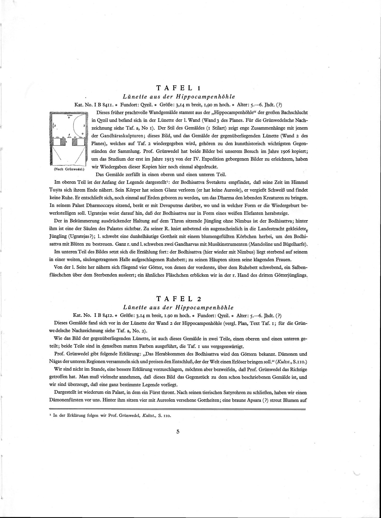 Die Buddhistische Spätantike in Mittelasien : vol.4 / Page 35 (Grayscale High Resolution Image)