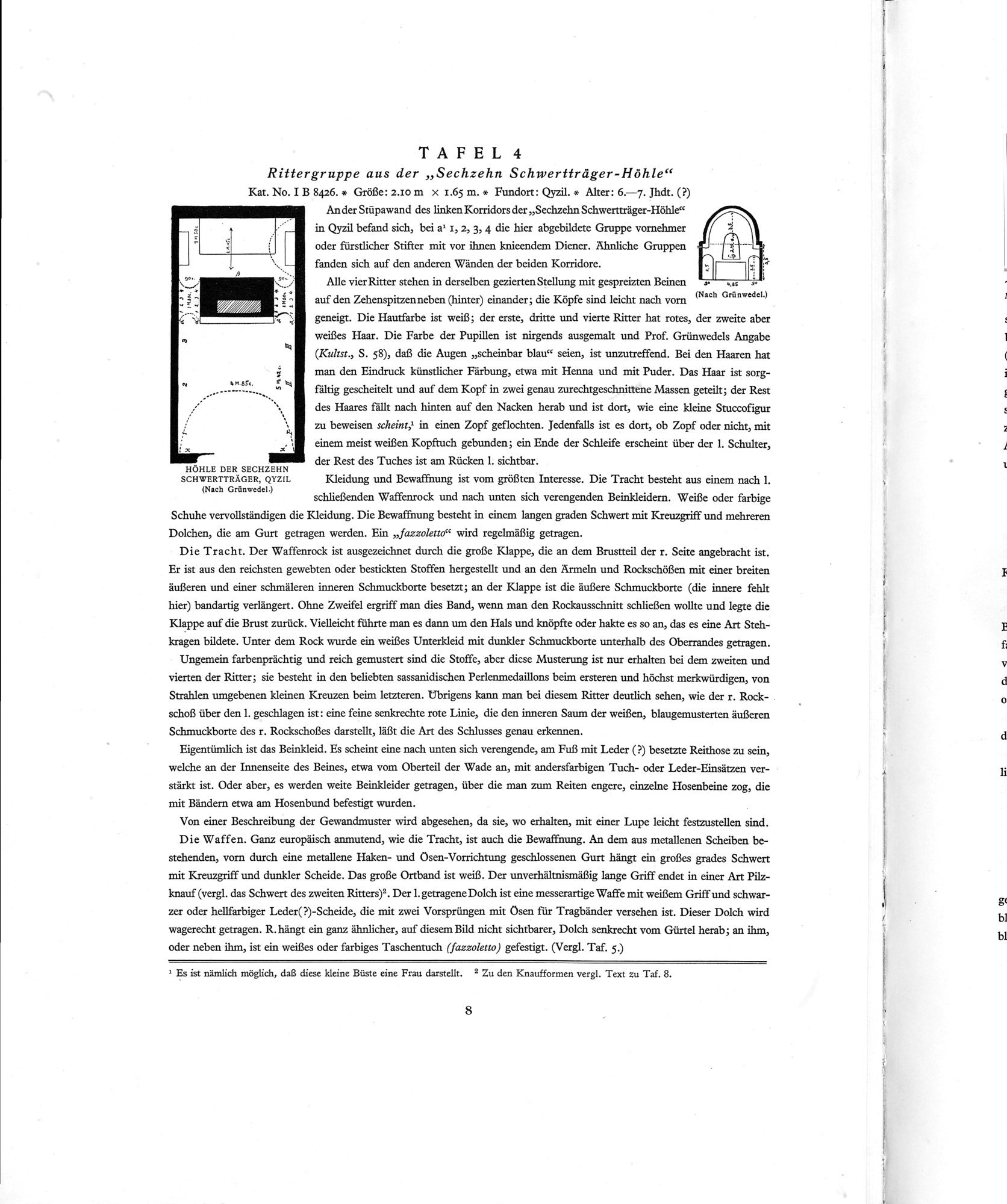 Die Buddhistische Spätantike in Mittelasien : vol.4 / Page 40 (Grayscale High Resolution Image)