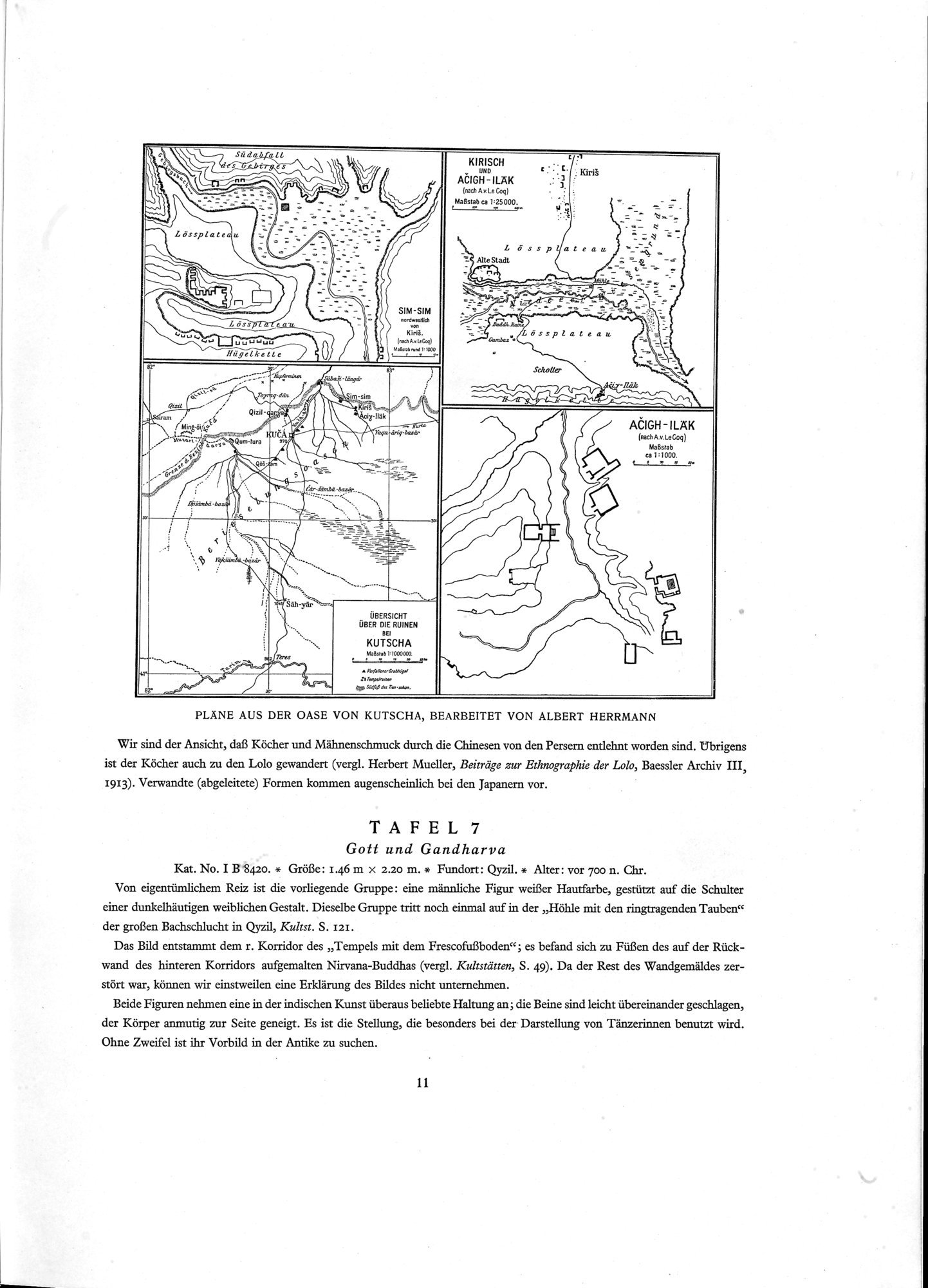 Die Buddhistische Spätantike in Mittelasien : vol.4 / 45 ページ（白黒高解像度画像）