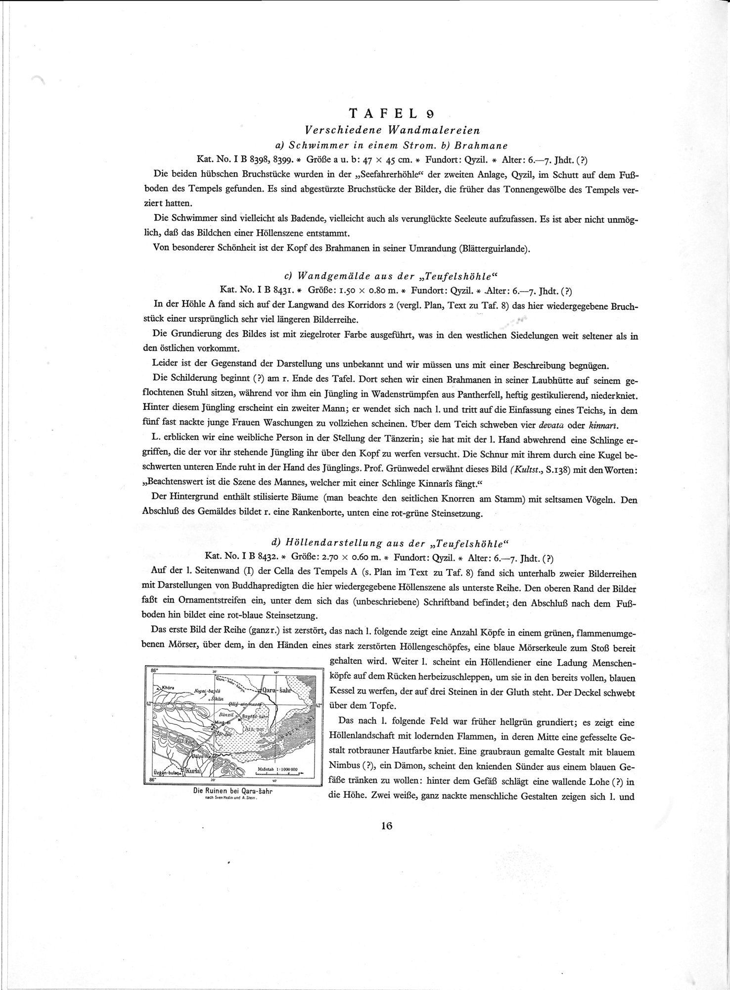 Die Buddhistische Spätantike in Mittelasien : vol.4 / 50 ページ（白黒高解像度画像）