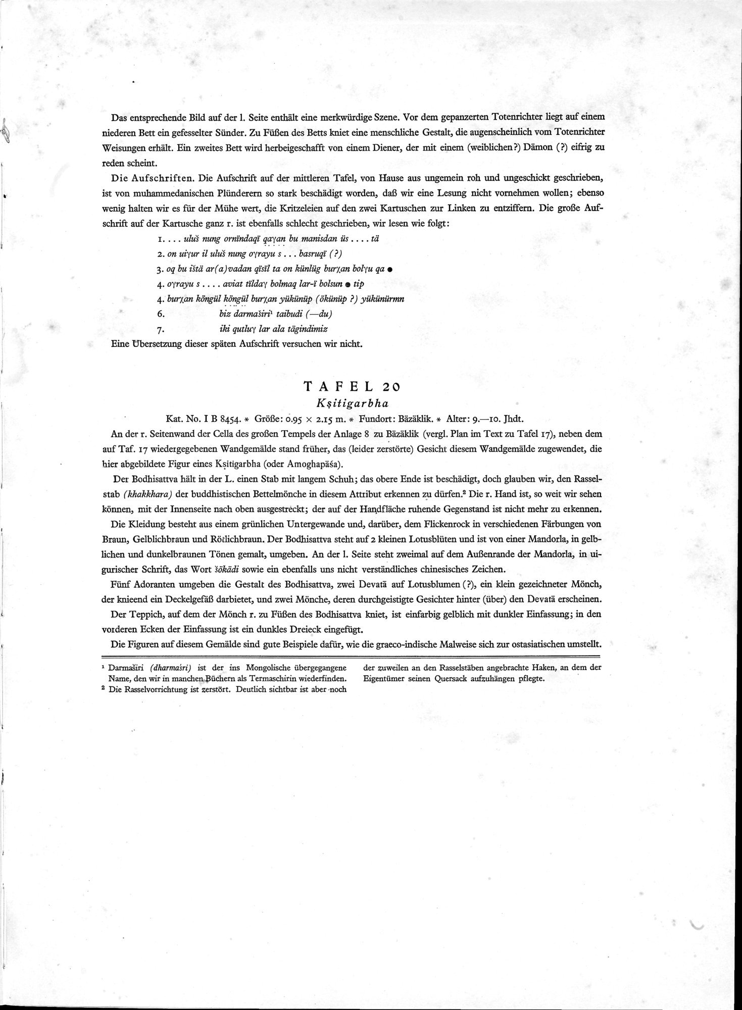 Die Buddhistische Spätantike in Mittelasien : vol.4 / Page 63 (Grayscale High Resolution Image)