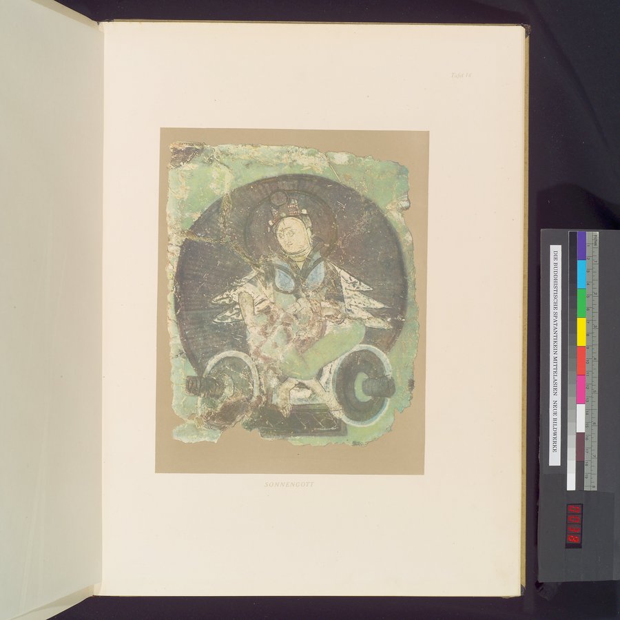Die Buddhistische Spätantike in Mittelasien : vol.5 / 75 ページ（カラー画像）