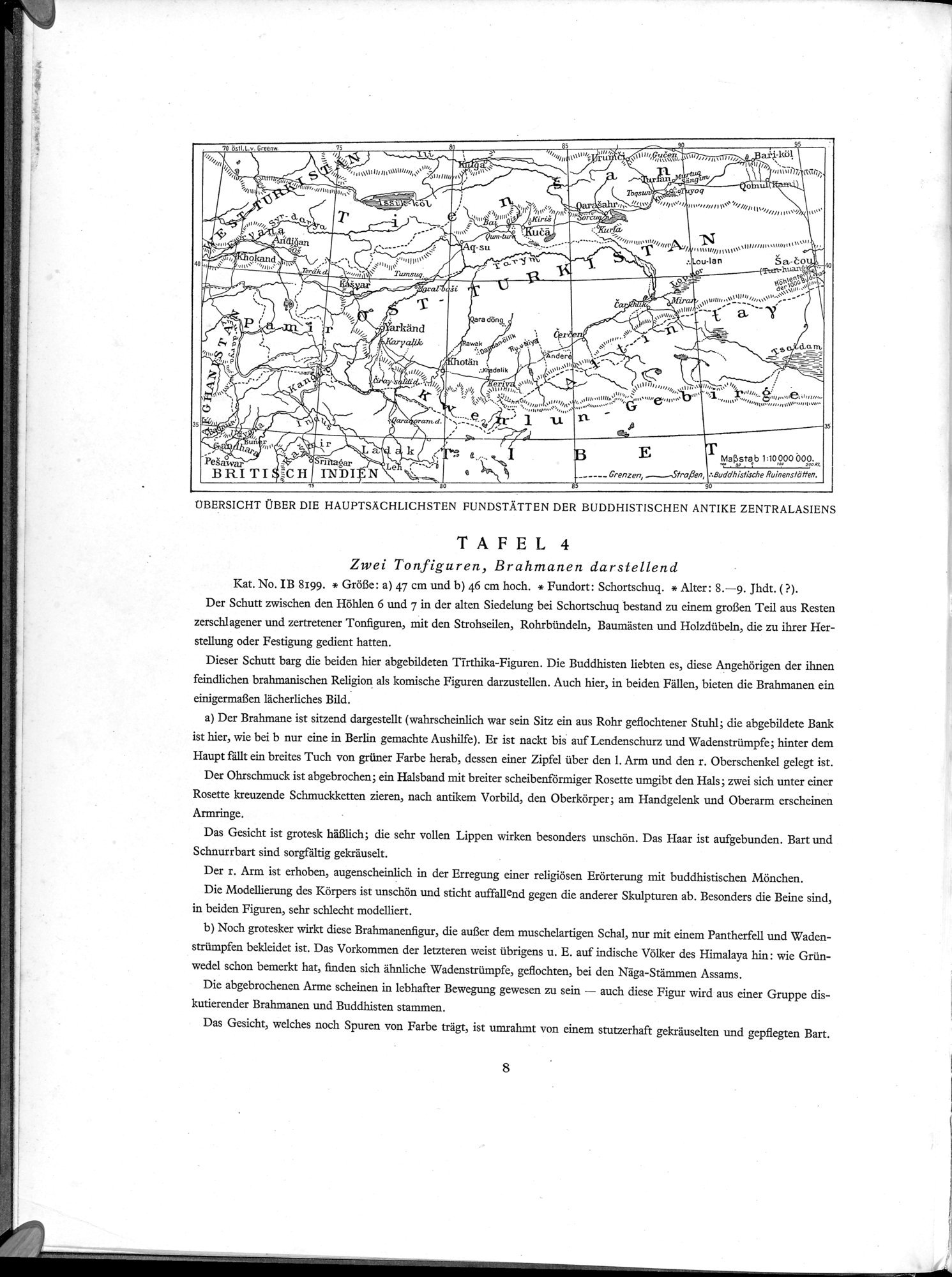Die Buddhistische Spätantike in Mittelasien : vol.5 / 12 ページ（白黒高解像度画像）