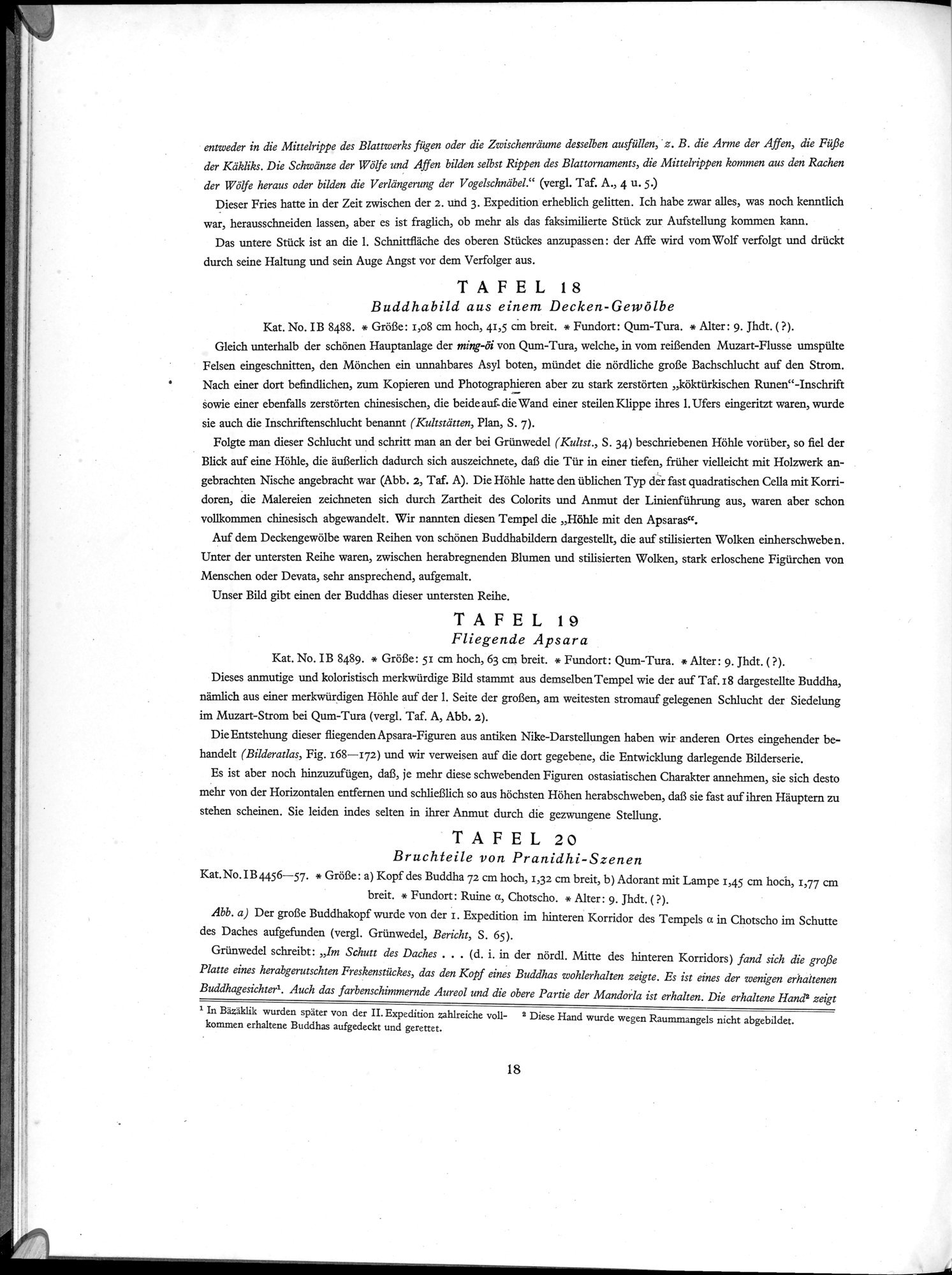 Die Buddhistische Spätantike in Mittelasien : vol.5 / Page 24 (Grayscale High Resolution Image)