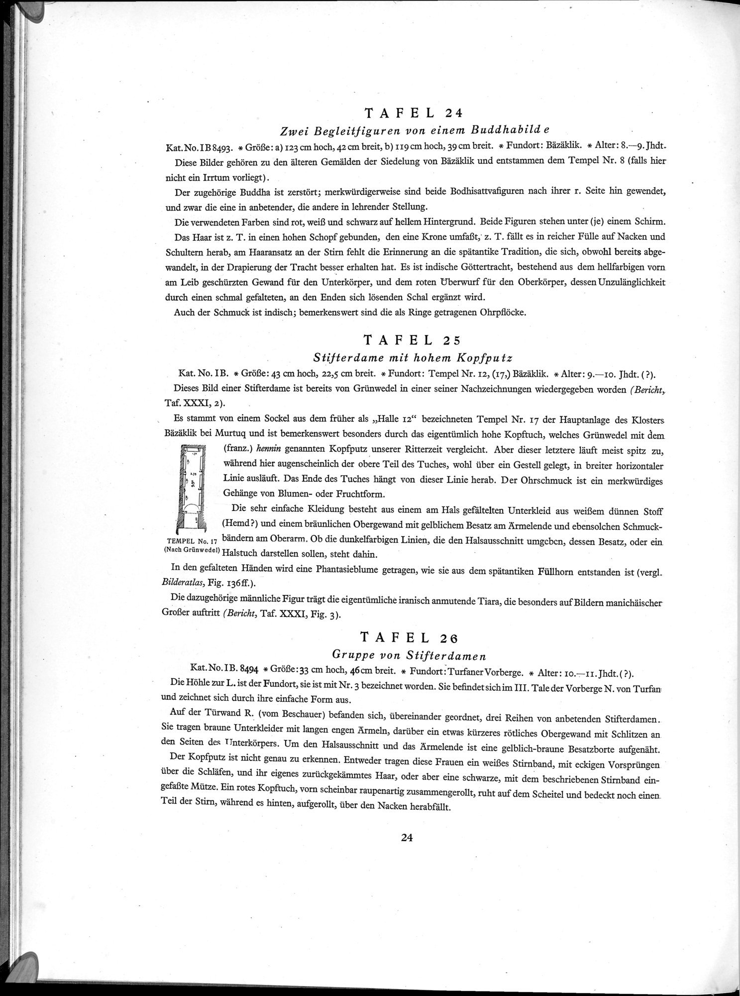 Die Buddhistische Spätantike in Mittelasien : vol.5 / 30 ページ（白黒高解像度画像）